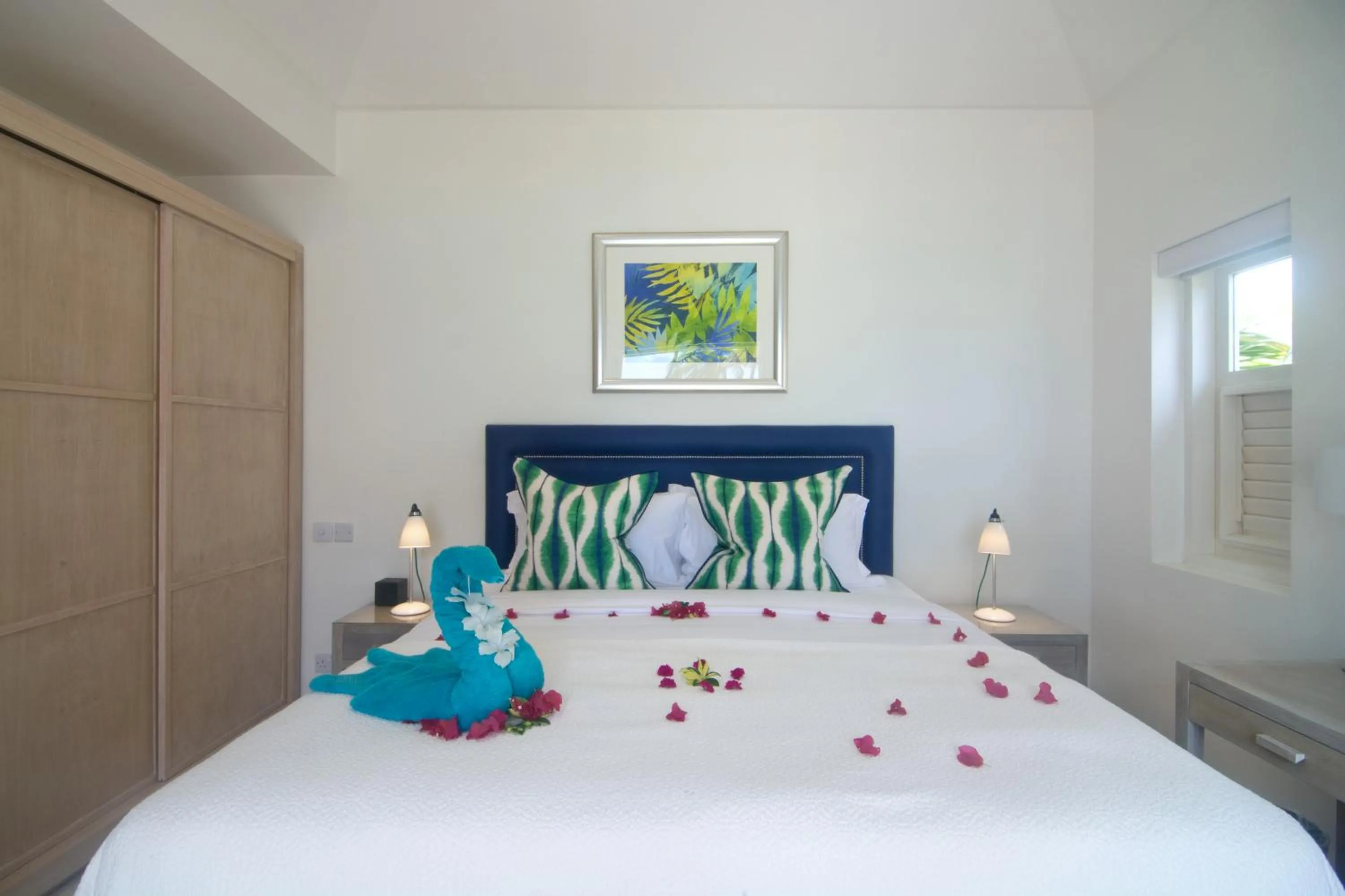 Bed in The Liming Bequia