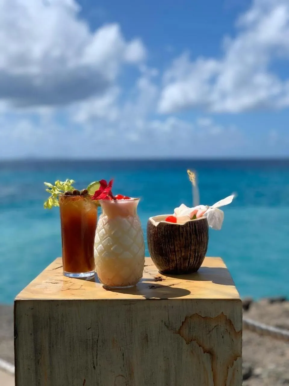 Lounge or bar in The Liming Bequia