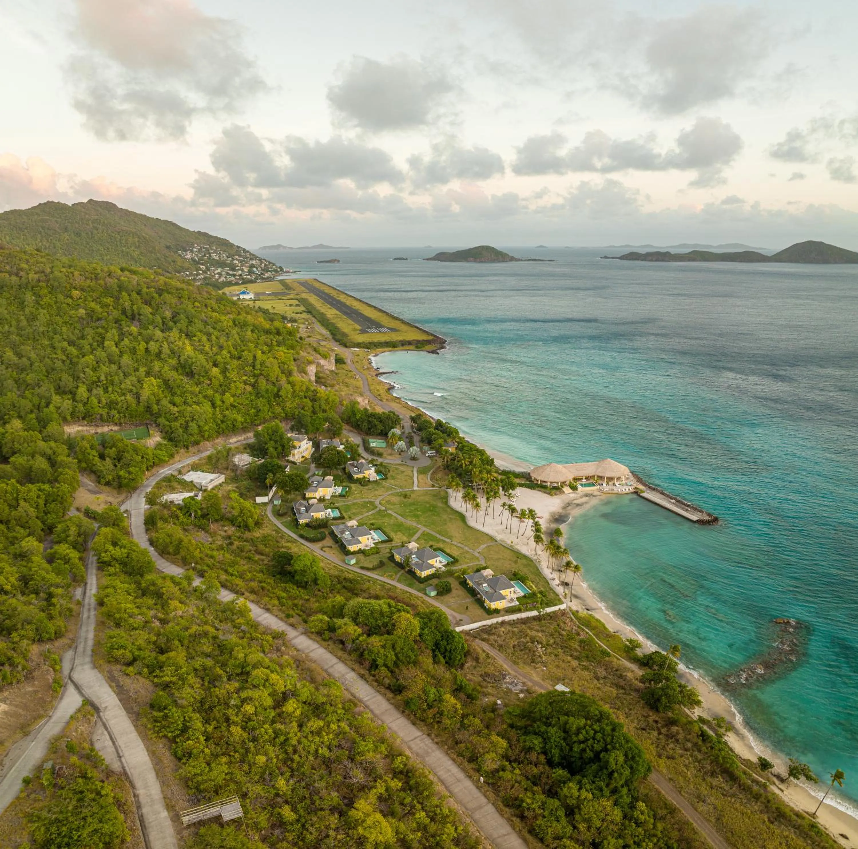 Bird's eye view in The Liming Bequia