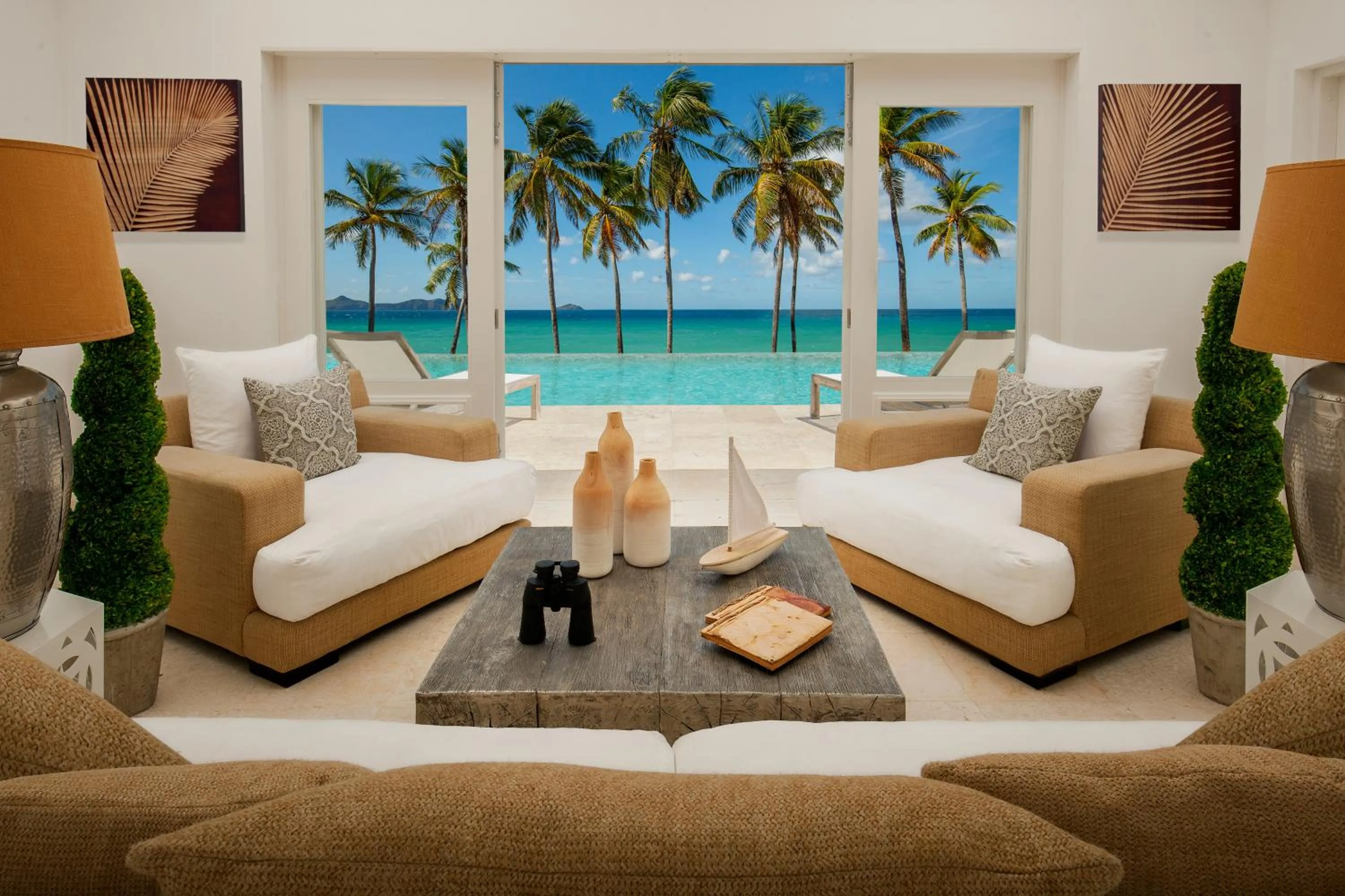 Living room in The Liming Bequia