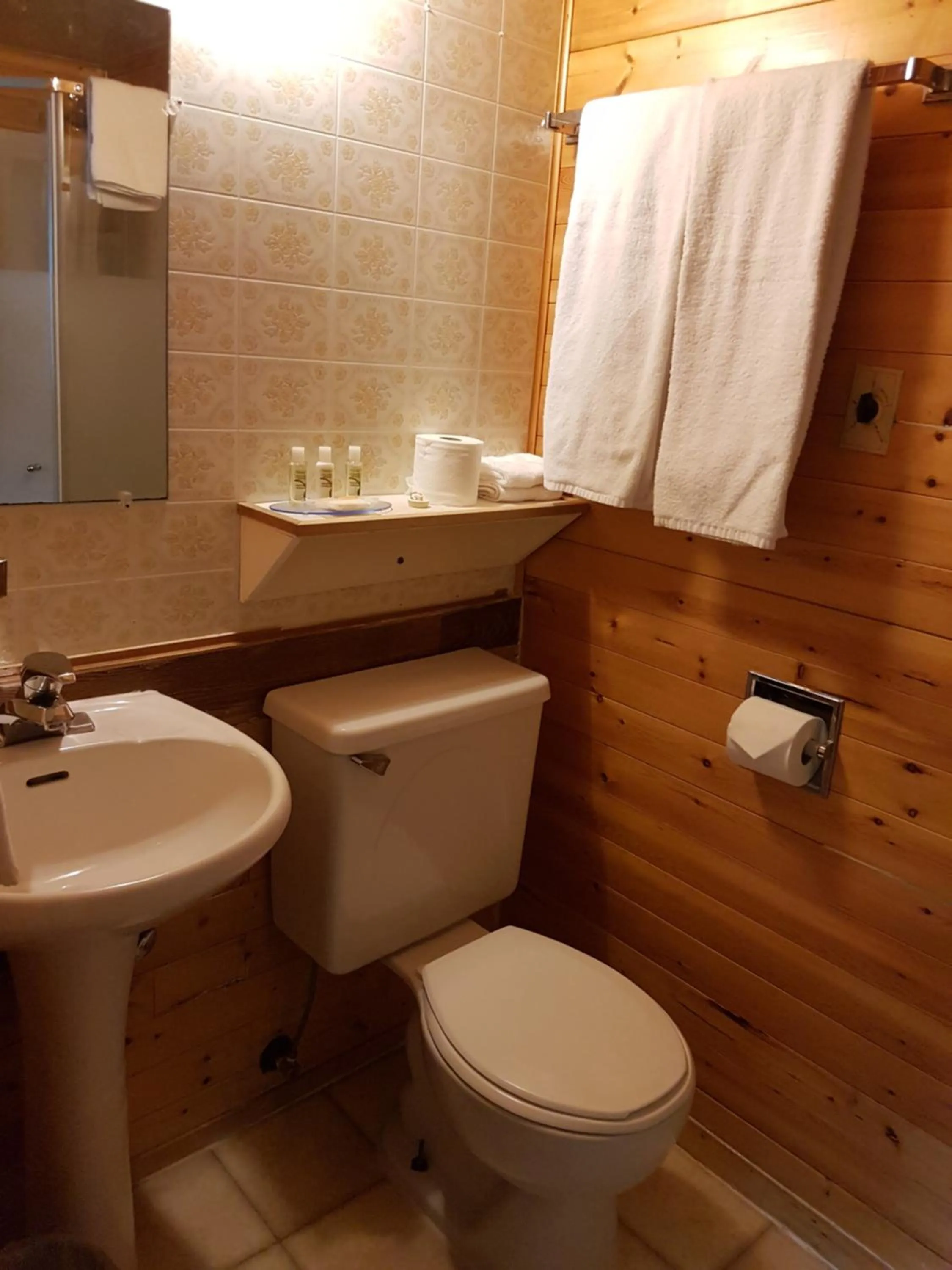 Bathroom in Holiday Motel & RV Resort