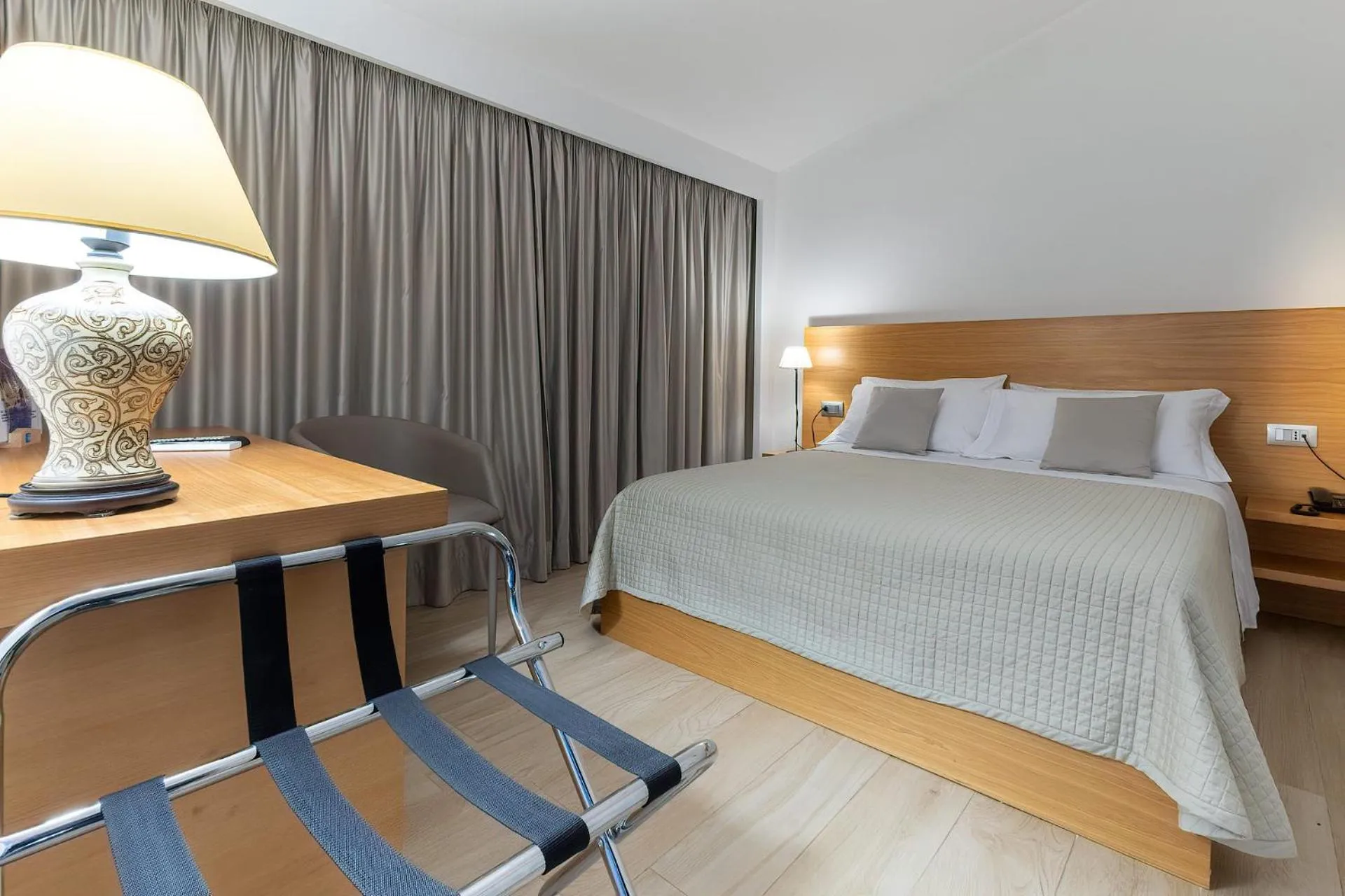 Bed in Villa dei Tigli Resort & SPA