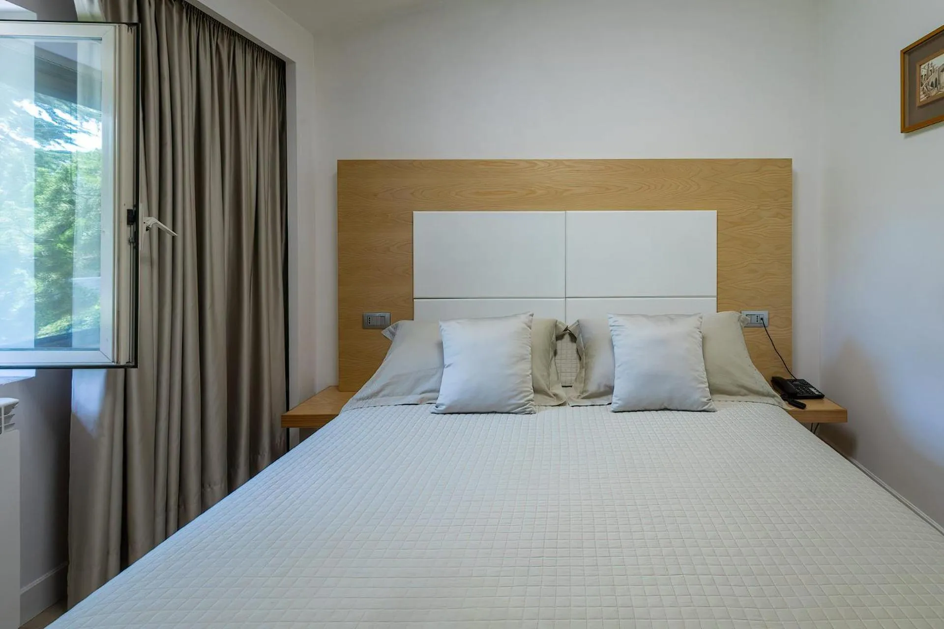 Bed in Villa dei Tigli Resort & SPA