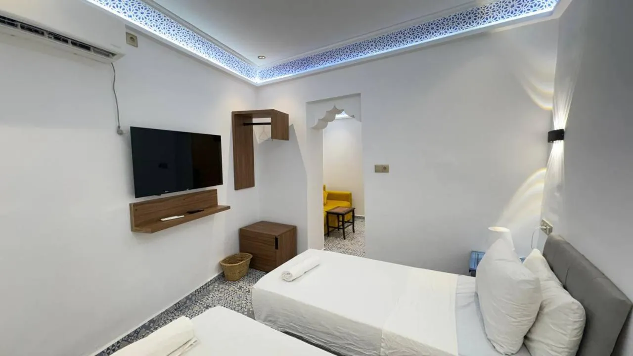 Bed in Dar Chefchaouen