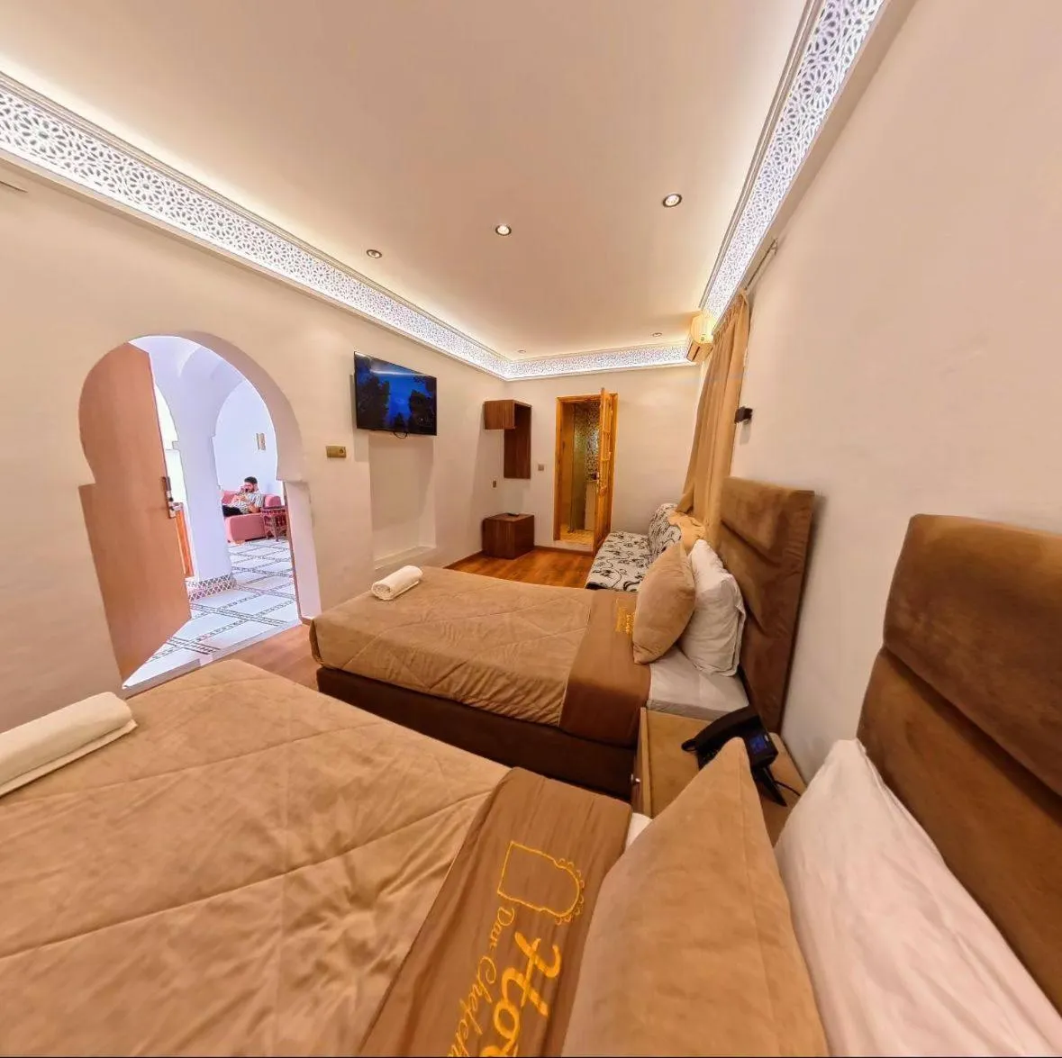 Bed in Dar Chefchaouen