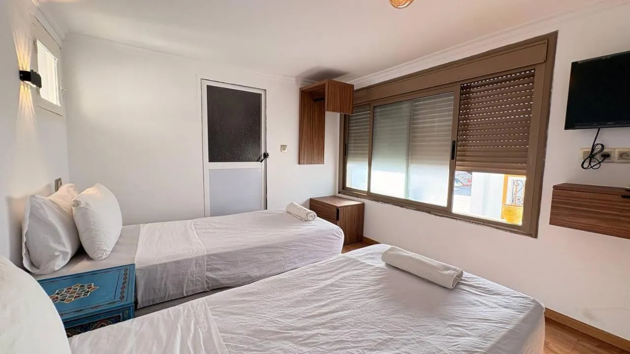 Bed in Dar Chefchaouen