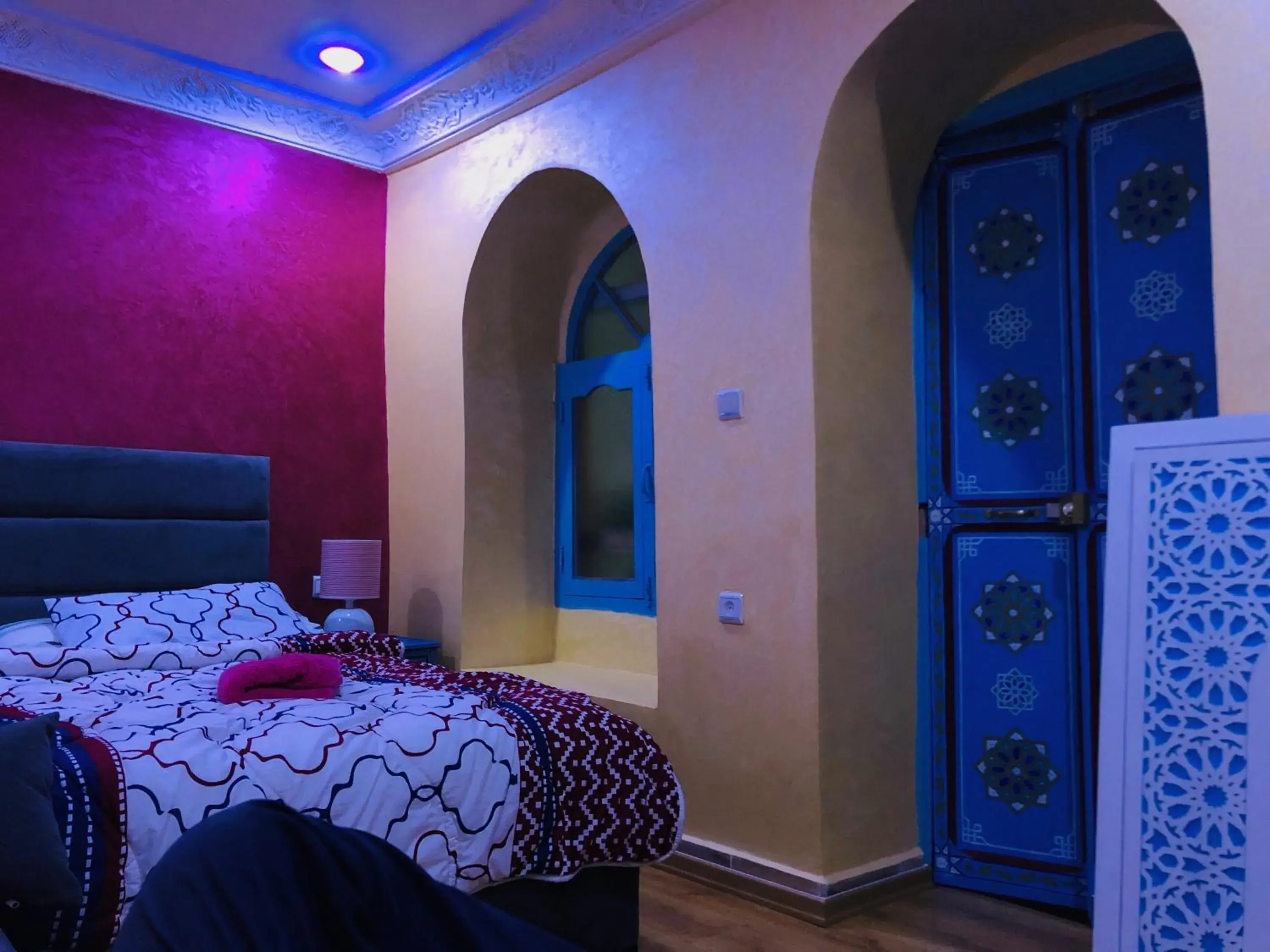 Standard Twin Room with Sofa in Dar Chefchaouen Standard Twin Room with Sofa in Dar Chefchaouen