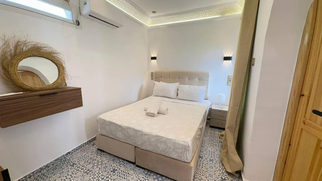 Bed in Dar Chefchaouen