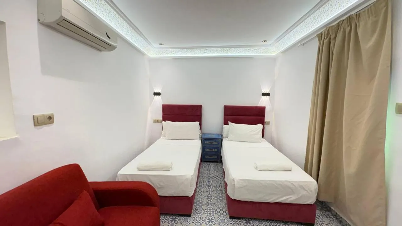 Bed in Dar Chefchaouen