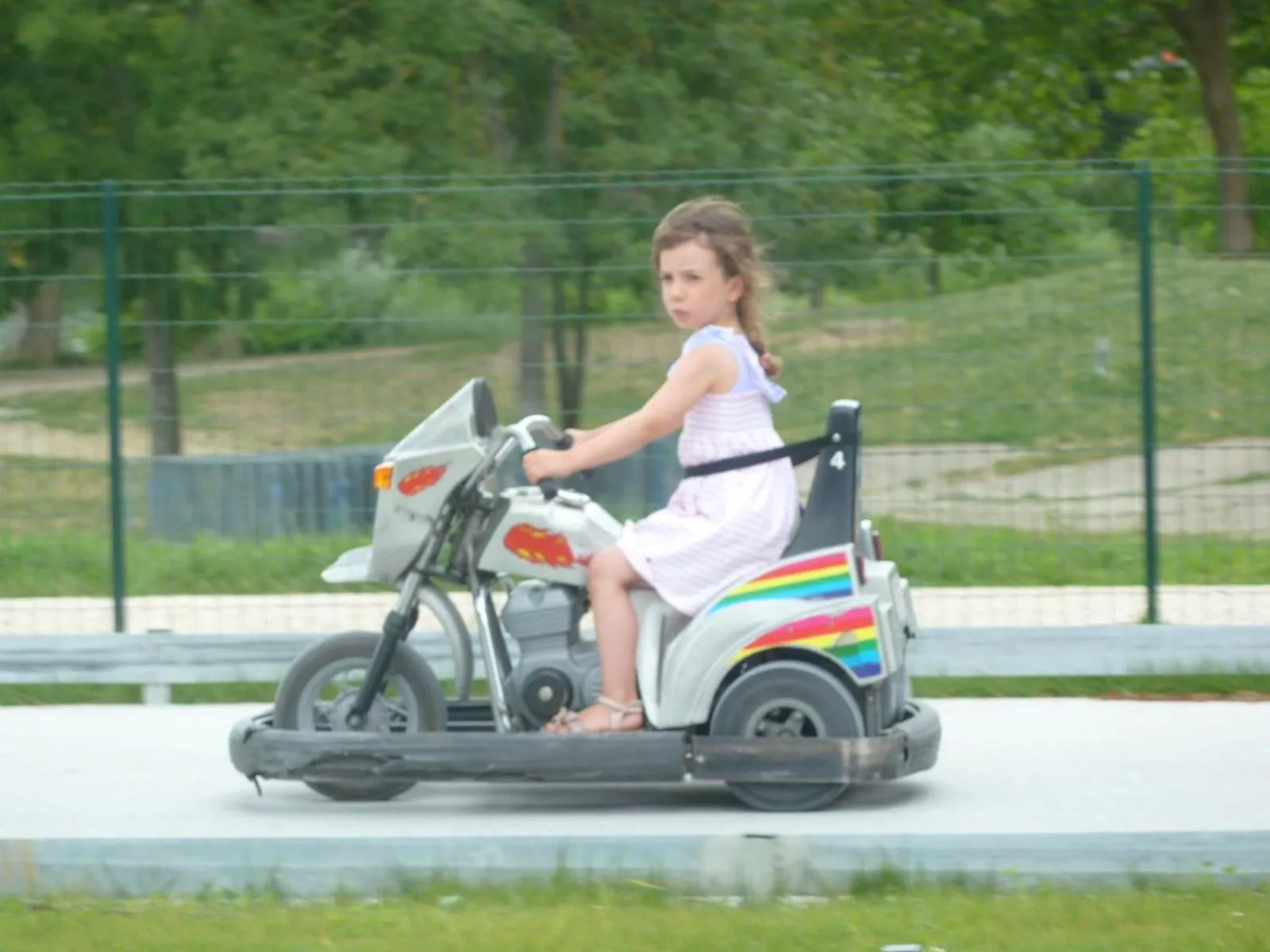 Children play ground in Chambres d'hôtes du Port aux Cerises