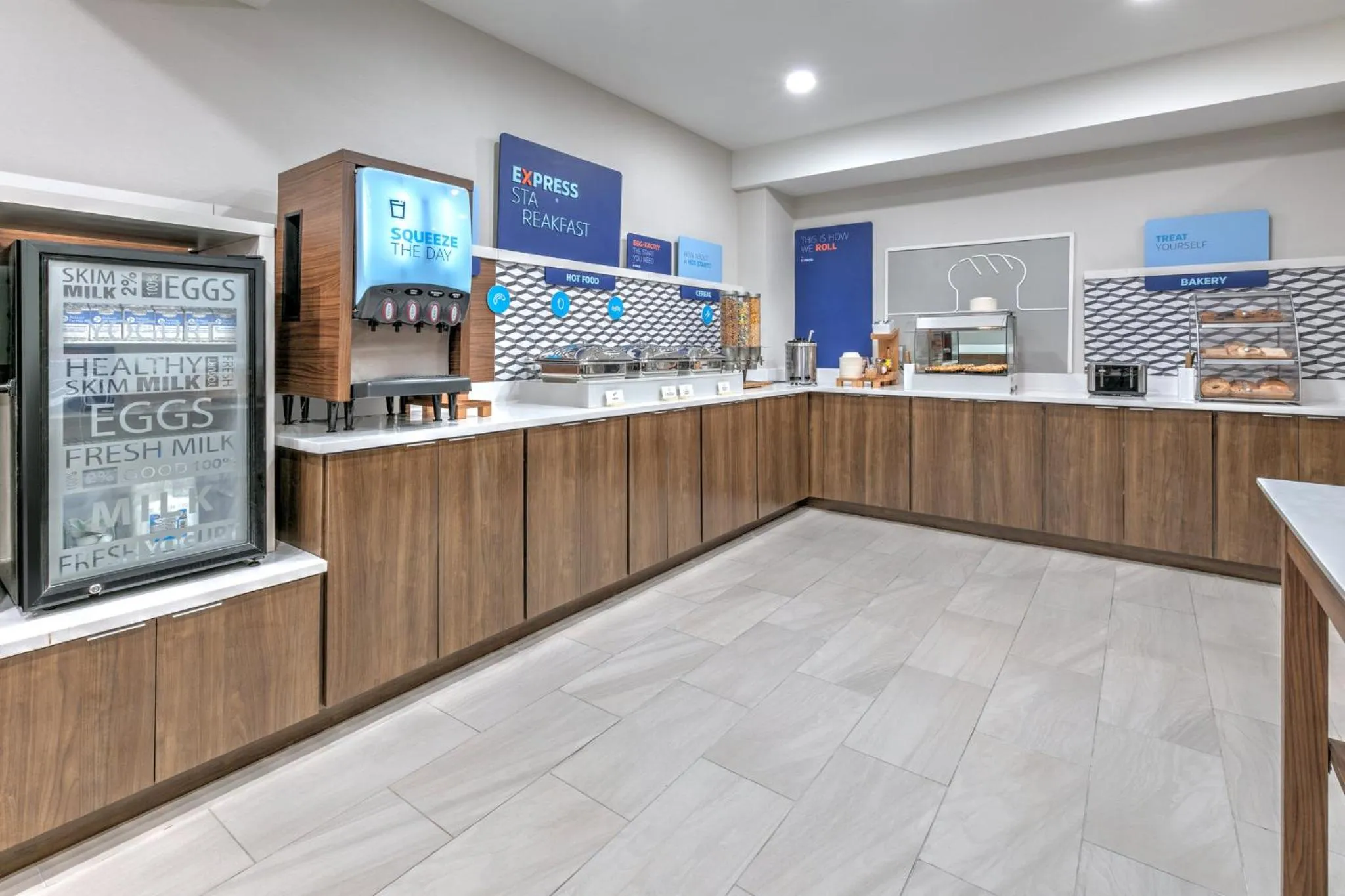 Breakfast in Holiday Inn Express Hotel and Suites Valparaiso by IHG