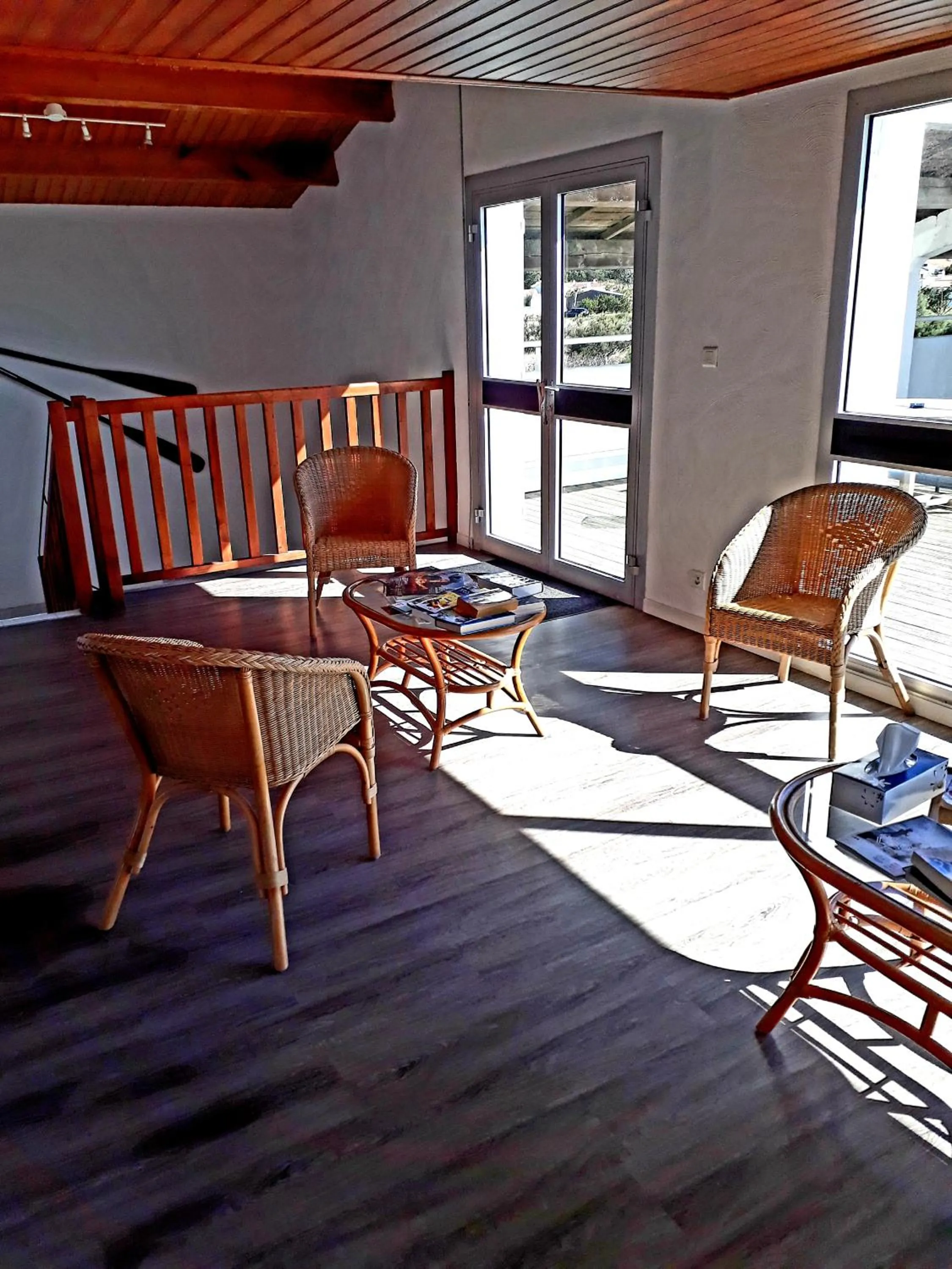 Patio in Hotel Les Esseppes
