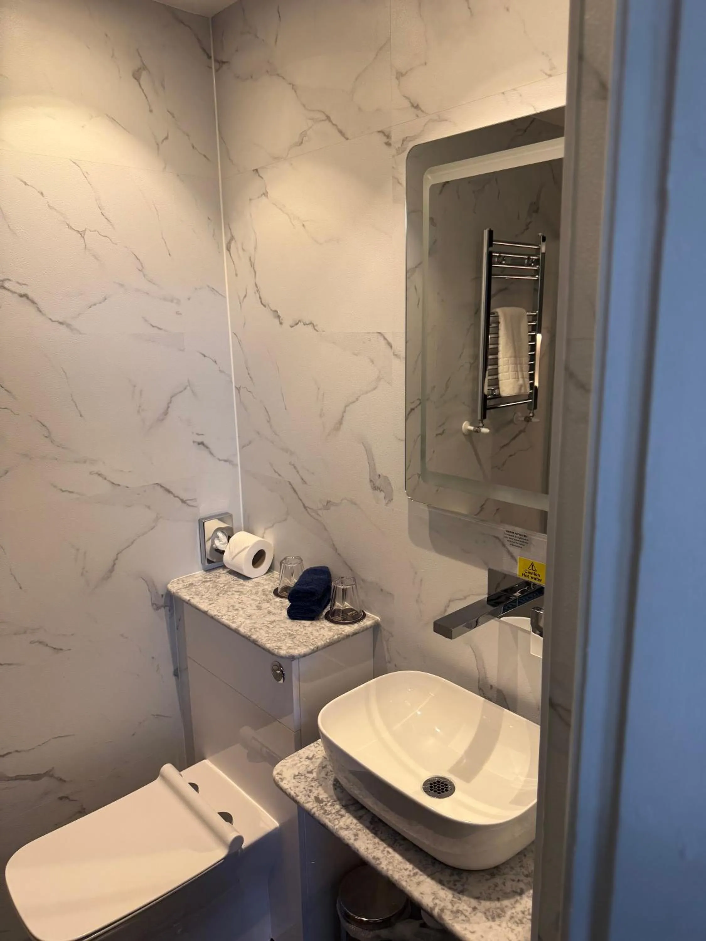 Toilet in Llandudno Bay Hotel