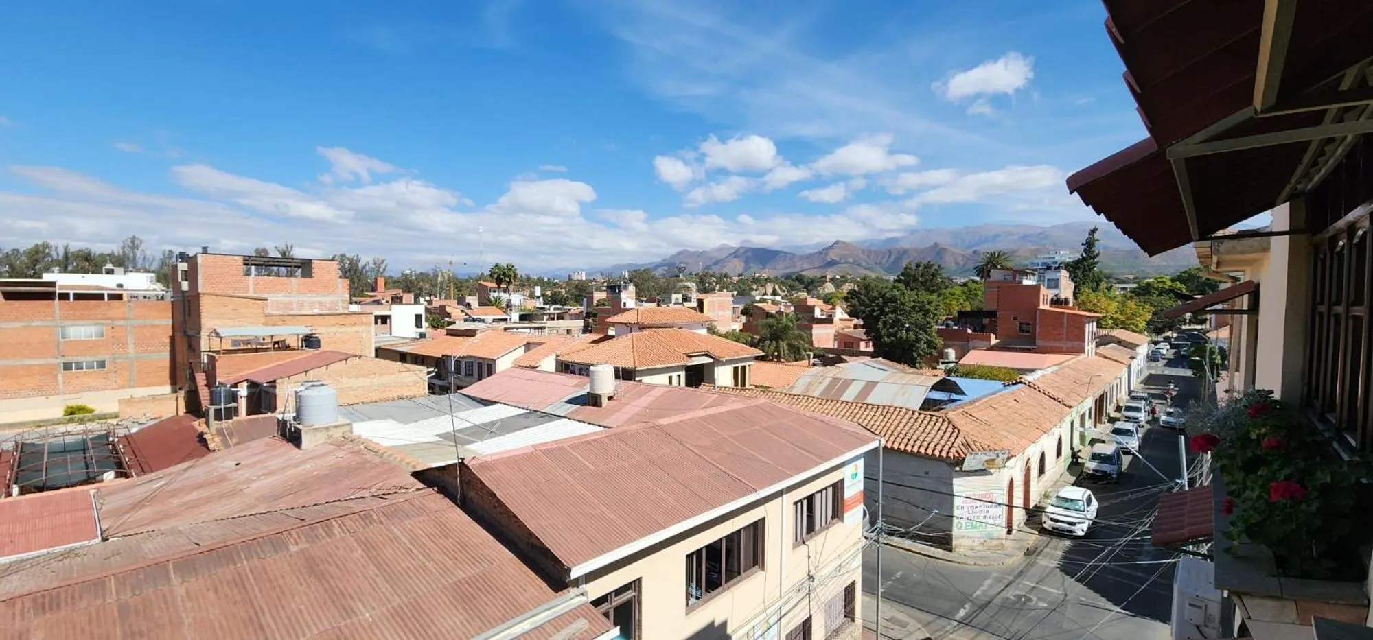 City view in Hotel Carmen