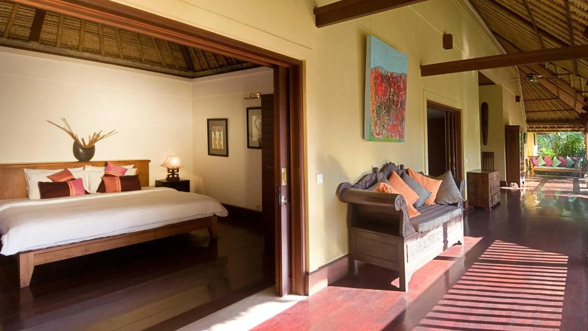 Bed in Villa Alamanda
