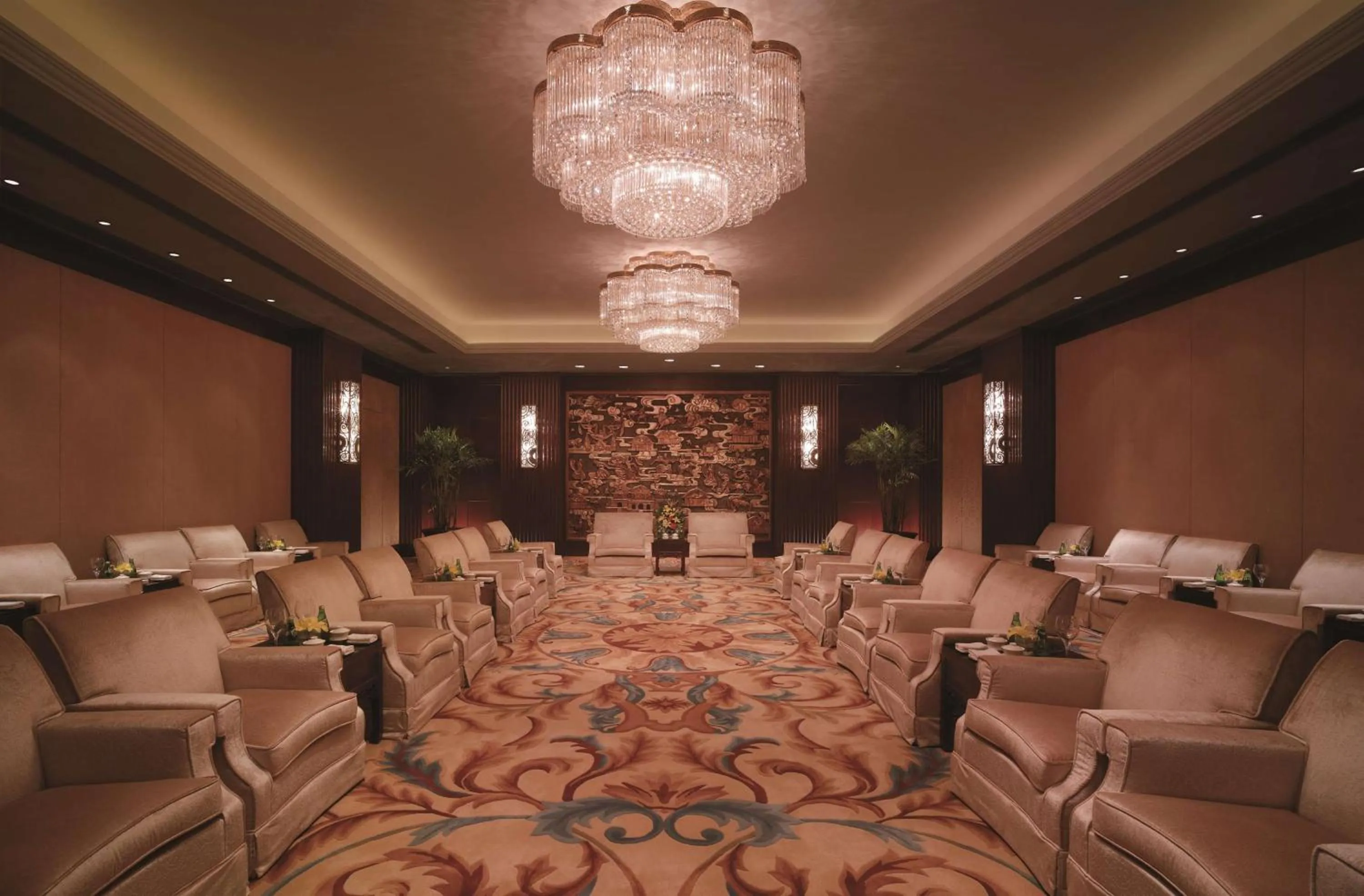 Photo of the whole room in Shangri-La Manzhouli