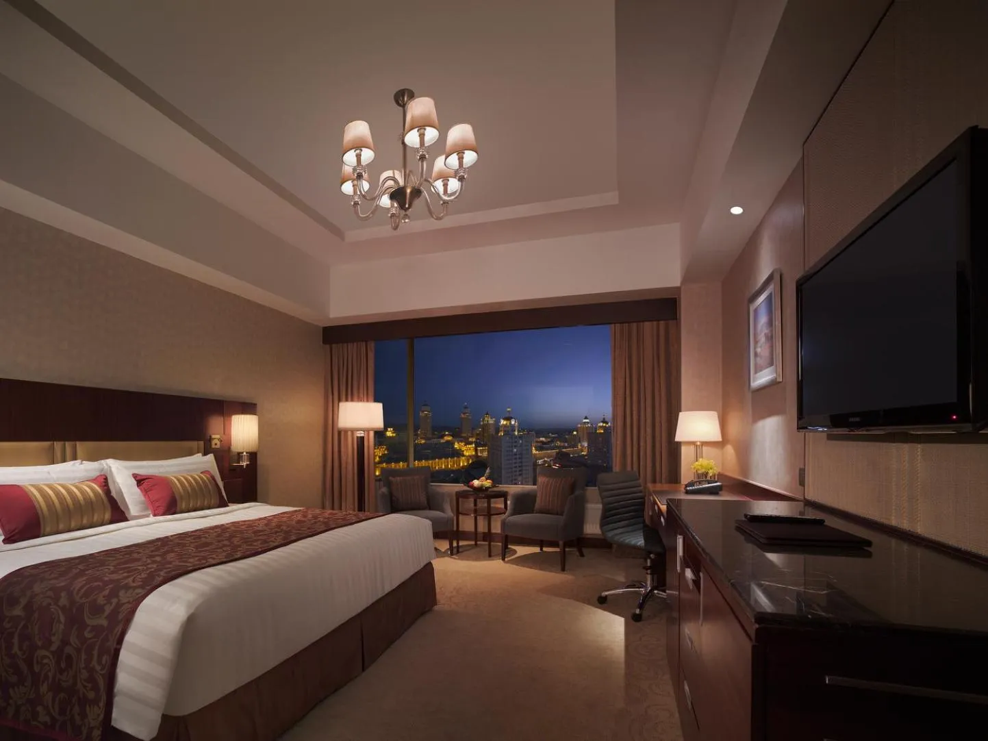 Bed in Shangri-La Manzhouli