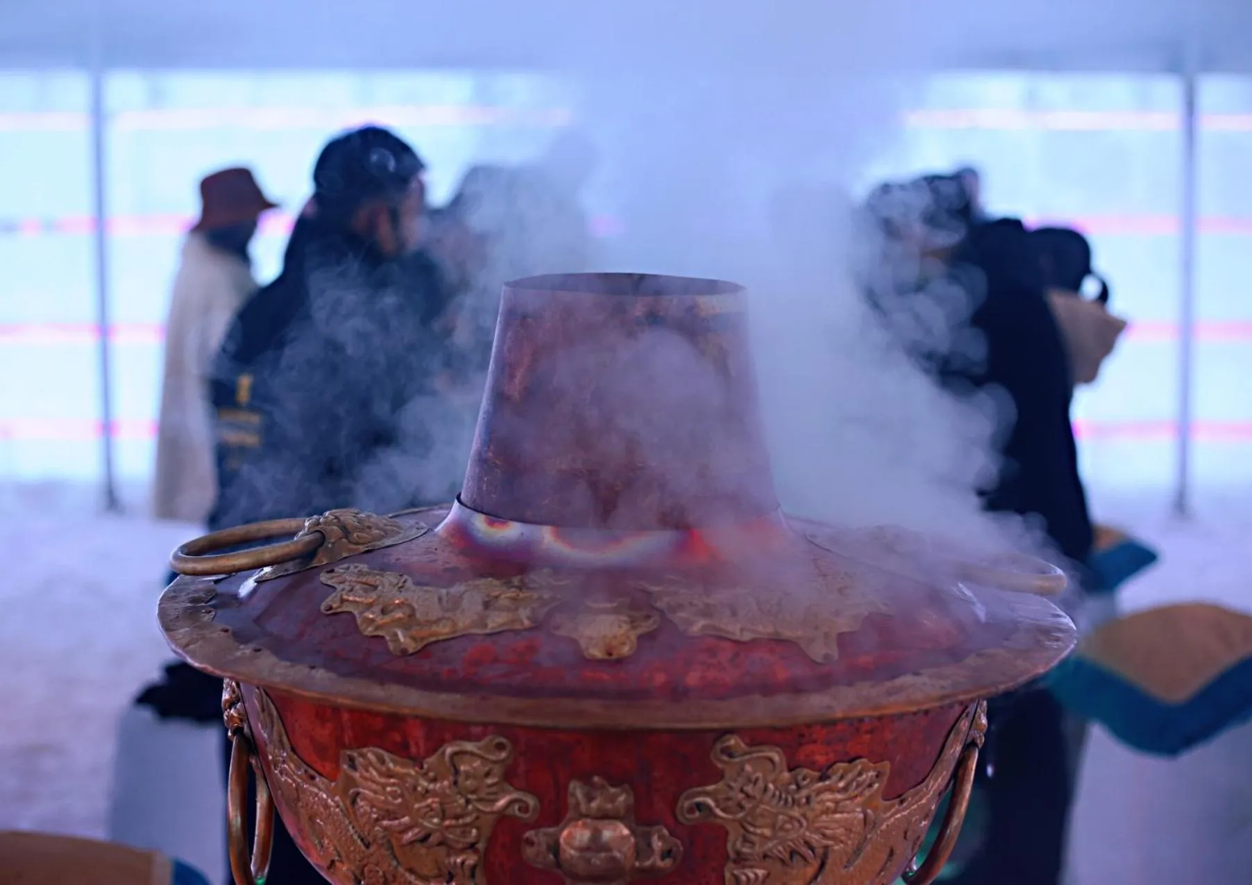 People in Shangri-La Manzhouli