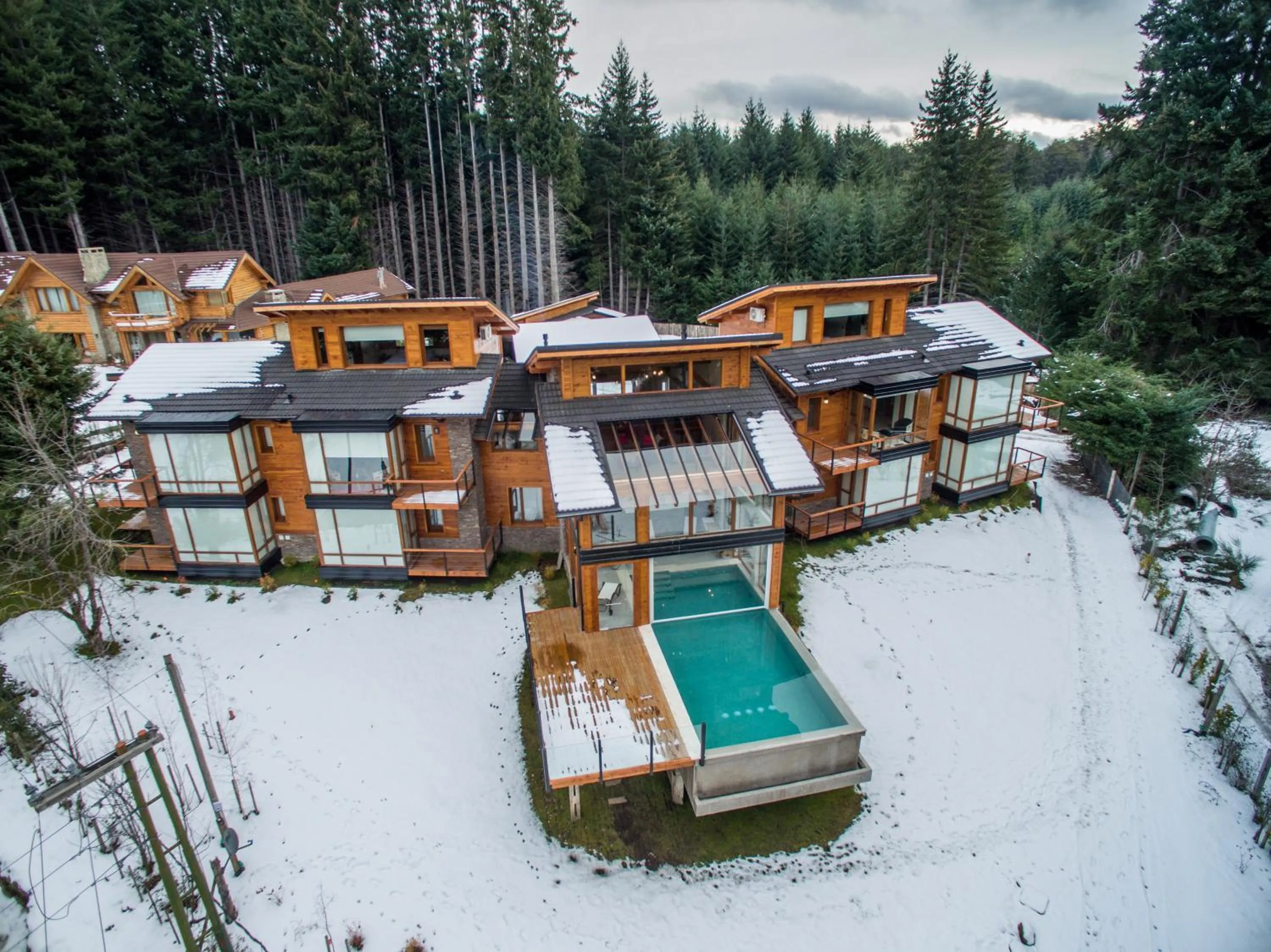 Bird's eye view in Origen de la Bahia