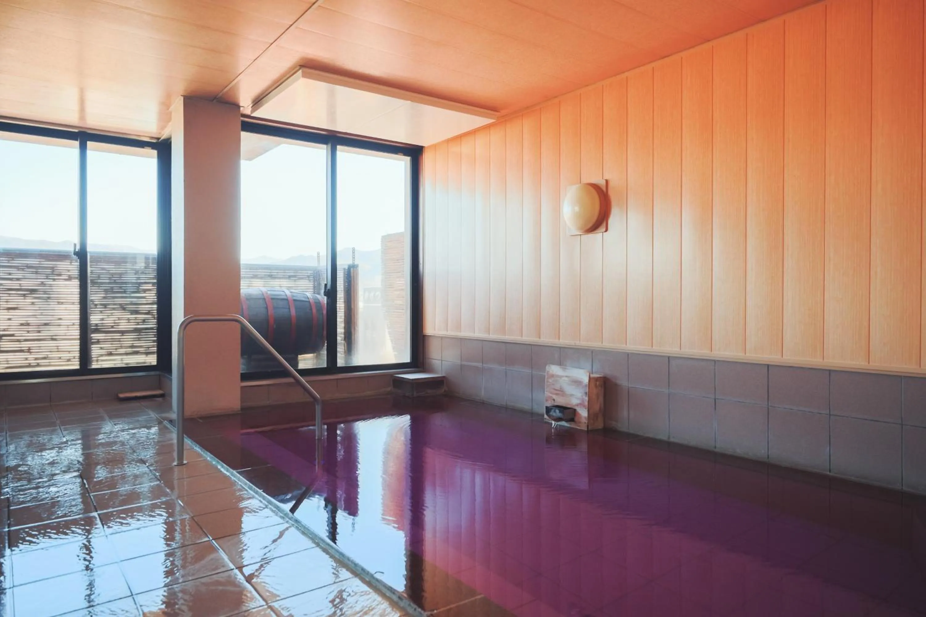 Hot Spring Bath in Hotel Hatta