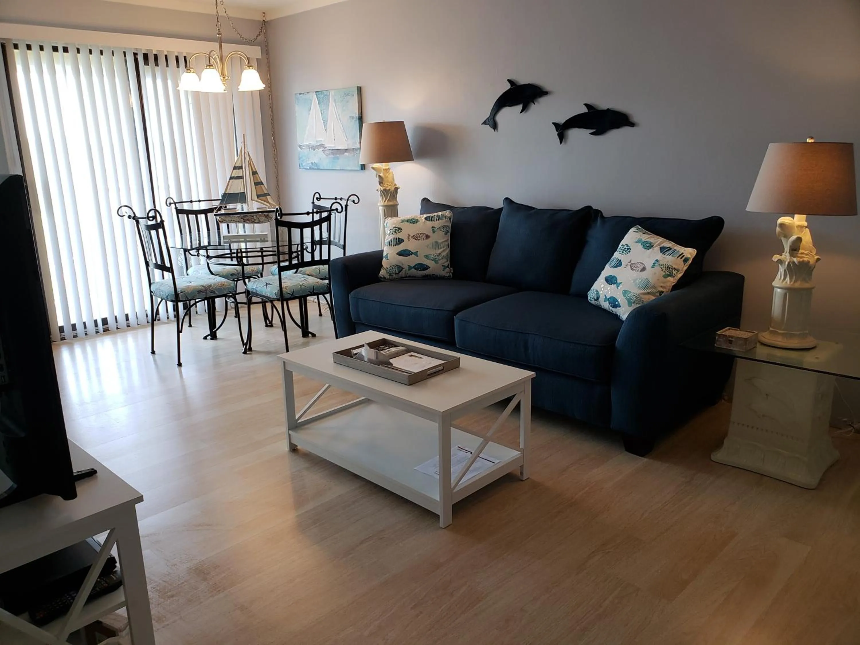 Living room in Hilton Head Resort