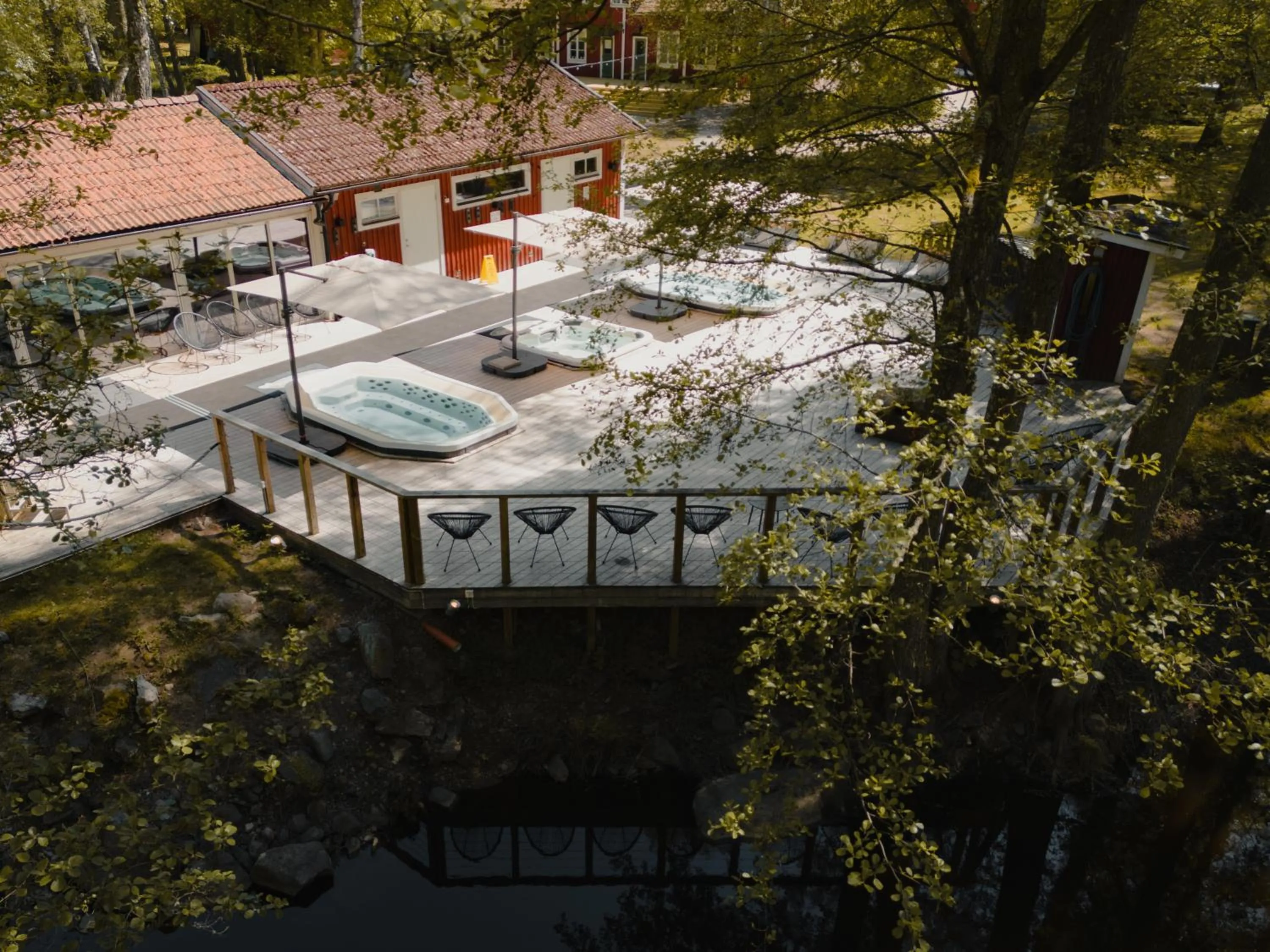 Hot Tub in STF Korrö Gårdshotell