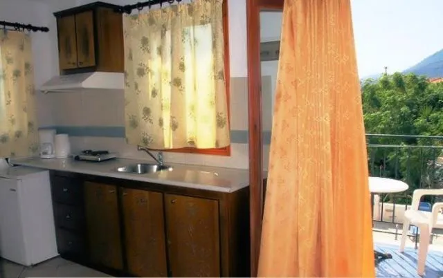 Kitchen or kitchenette in Stella Apartments