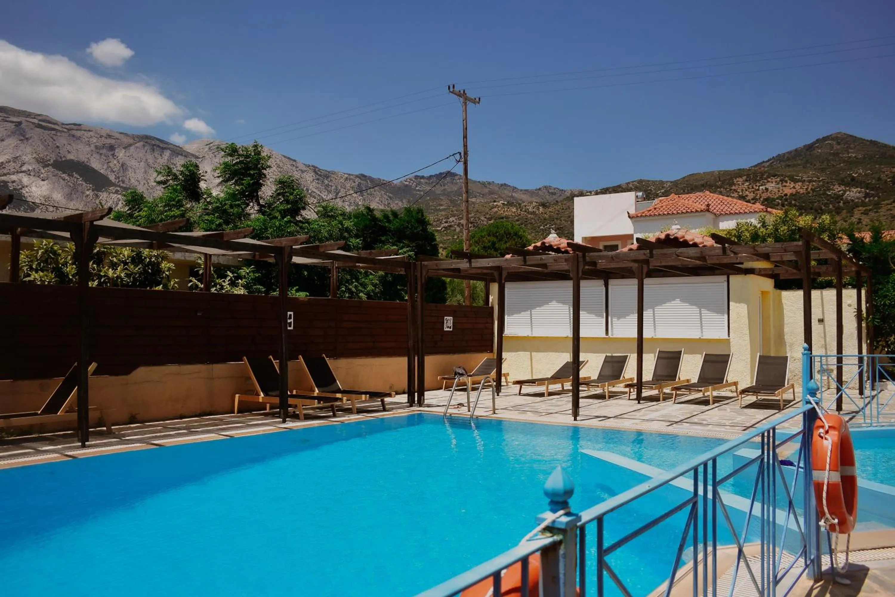 Swimming pool in Stella Apartments