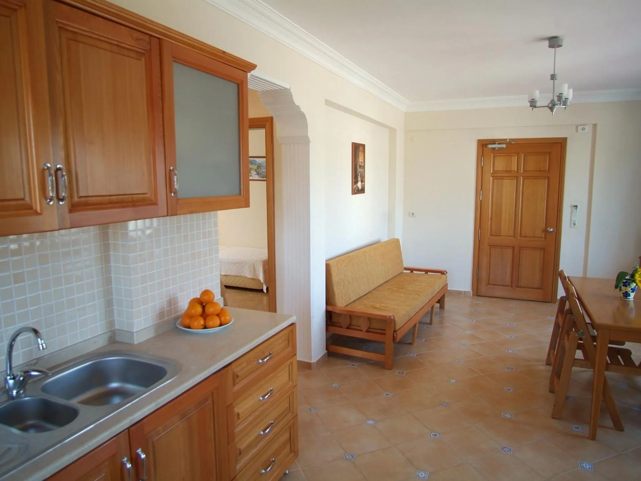 Kitchen or kitchenette in Sea Breeze Hotel and Apartments