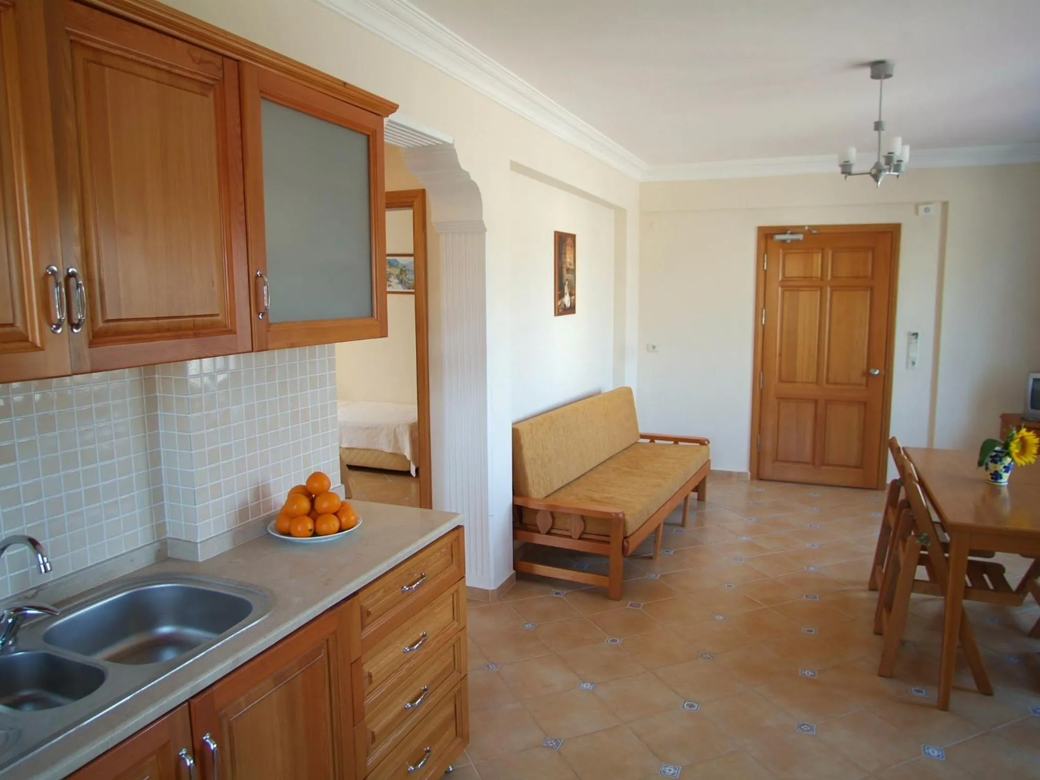 Kitchen or kitchenette in Sea Breeze Hotel and Apartments