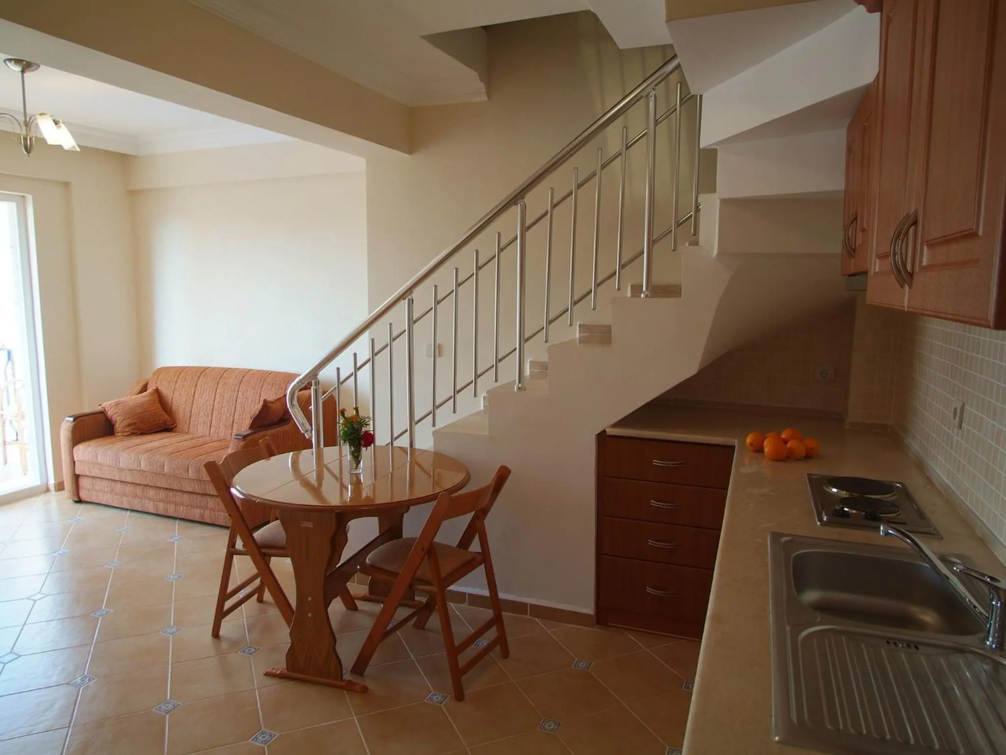 Kitchen or kitchenette in Sea Breeze Hotel and Apartments