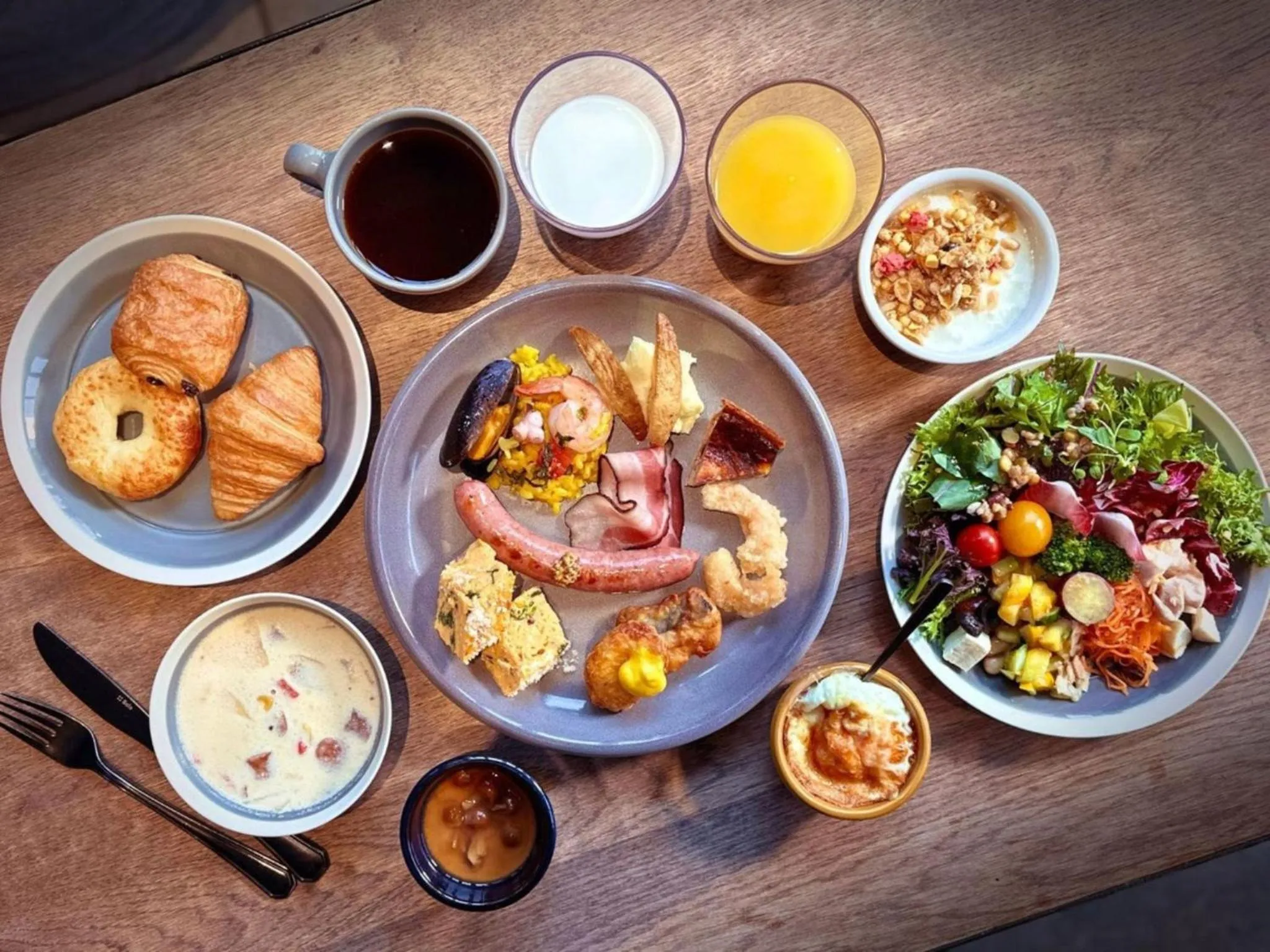 Breakfast in the square hotel KANAZAWA
