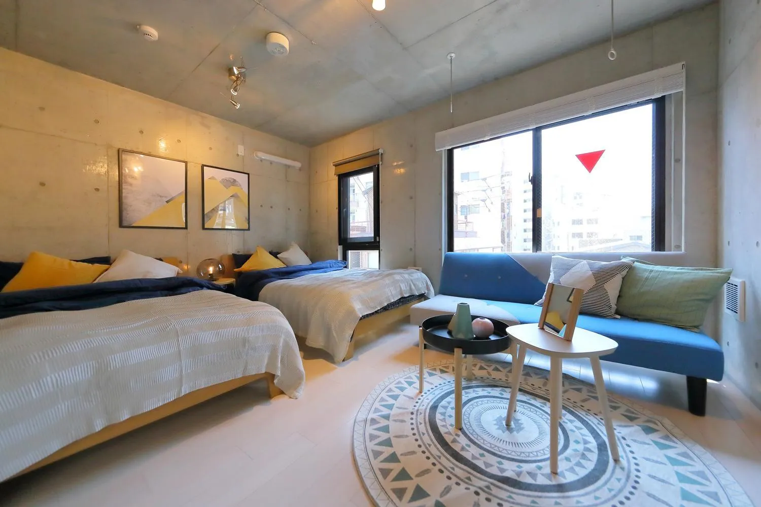 Living room in Hotel Landmark Namba(B)