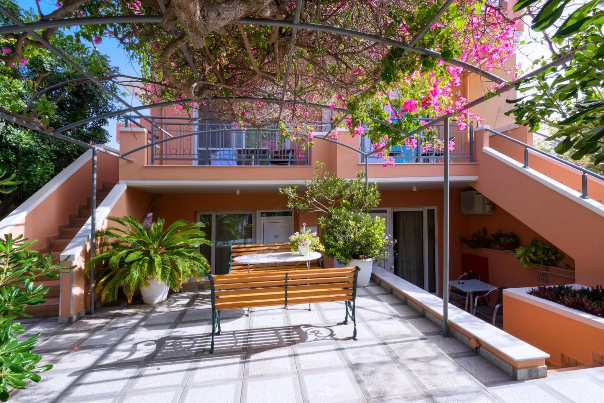 Facade/entrance in Poseidon Studios & Apartments