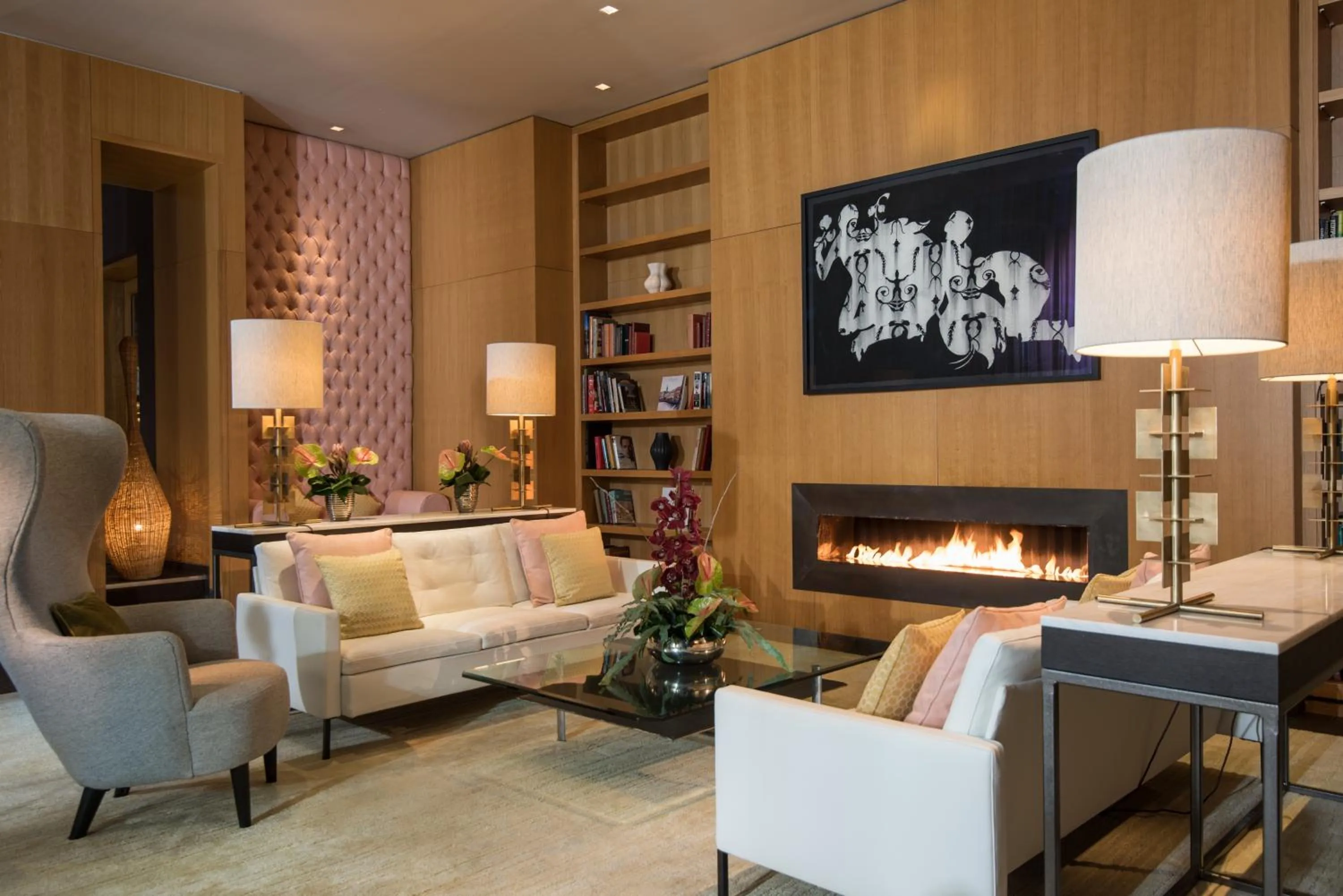 Lobby or reception in The Fitzwilliam Hotel Belfast