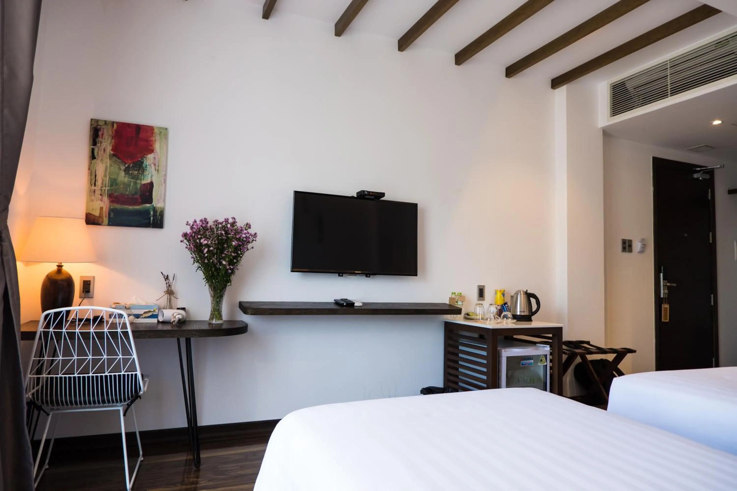 Bed in Santori Hotel Da Nang Bay