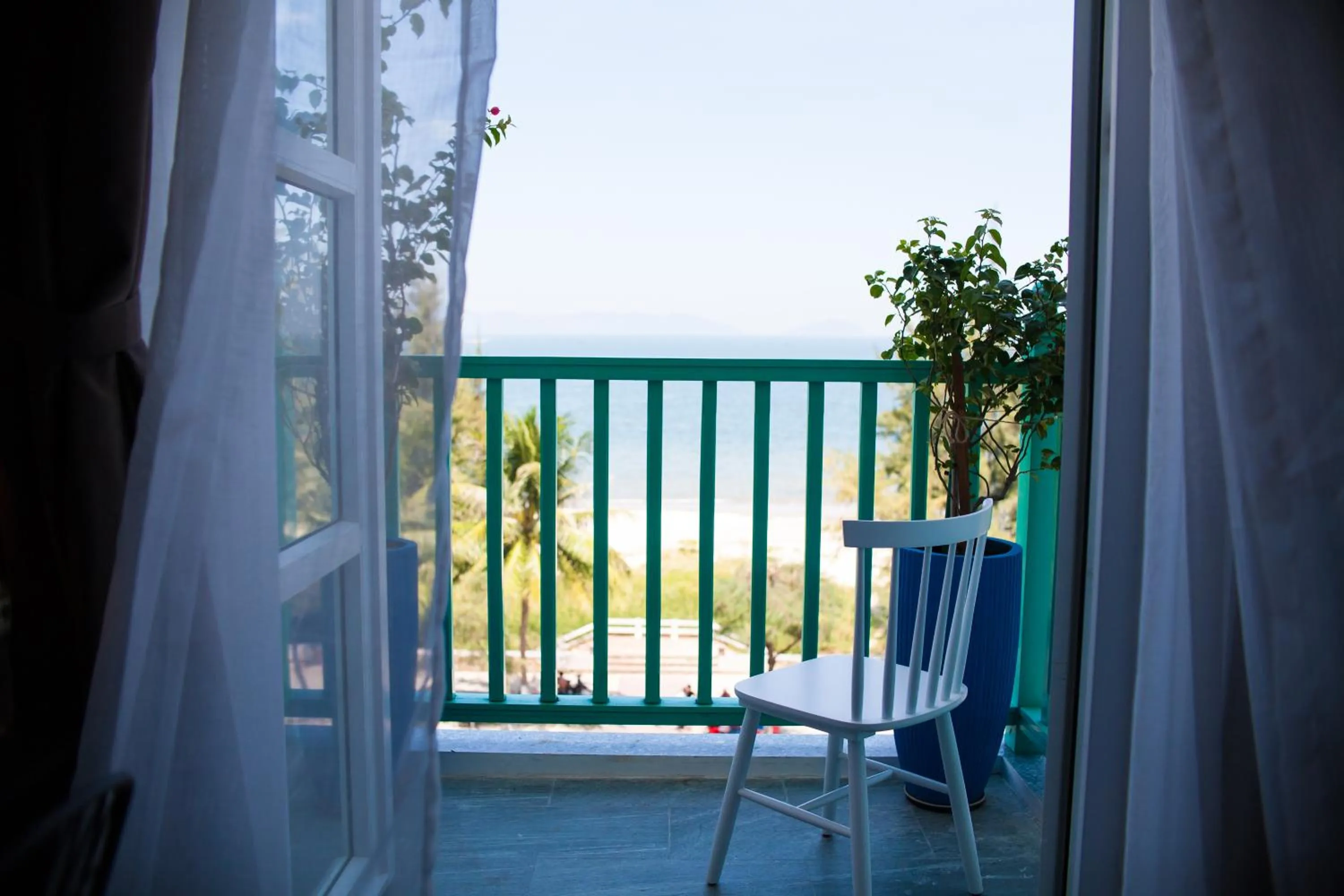 Balcony/Terrace in Santori Hotel Da Nang Bay