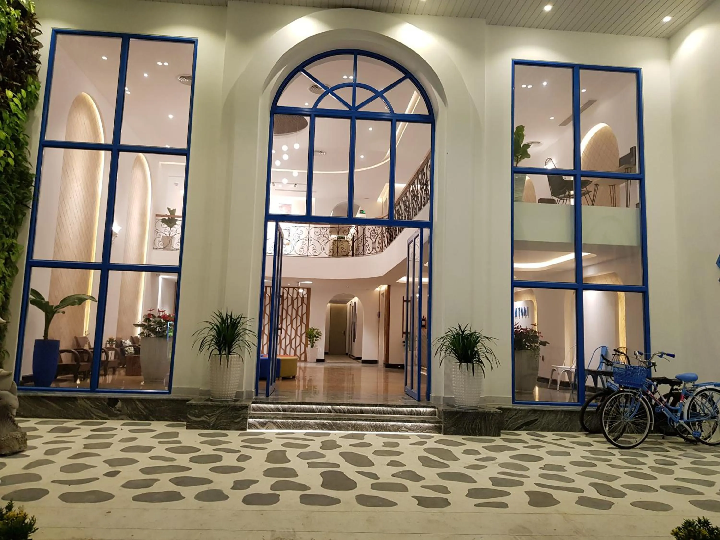 Facade/entrance in Santori Hotel Da Nang Bay
