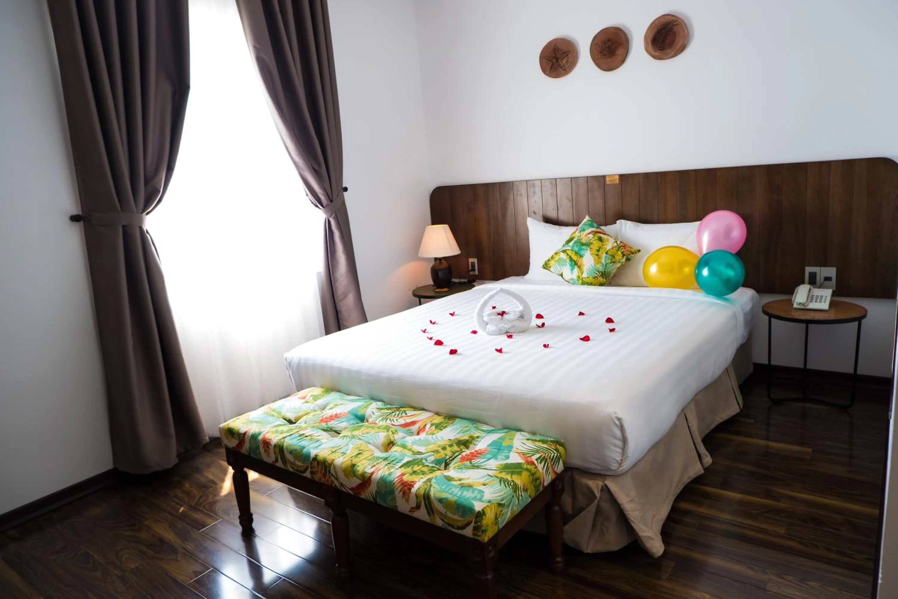 Bed in Santori Hotel Da Nang Bay