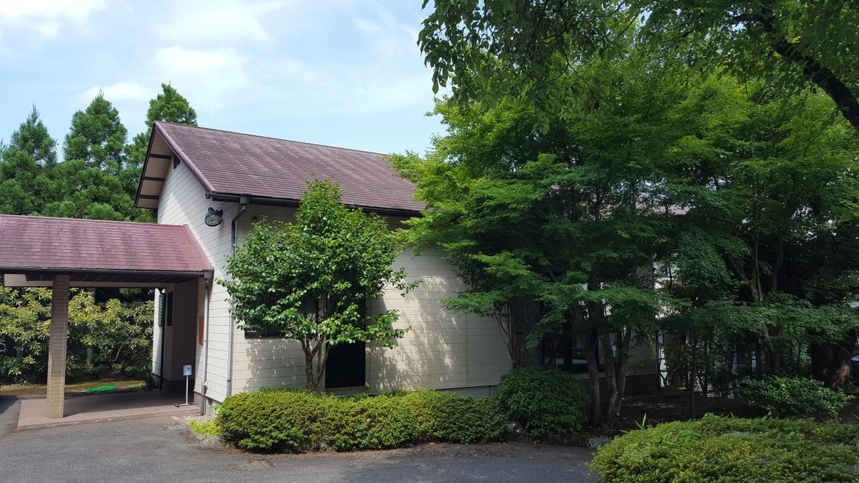 Facade/entrance in Yufuin Hoshinosato