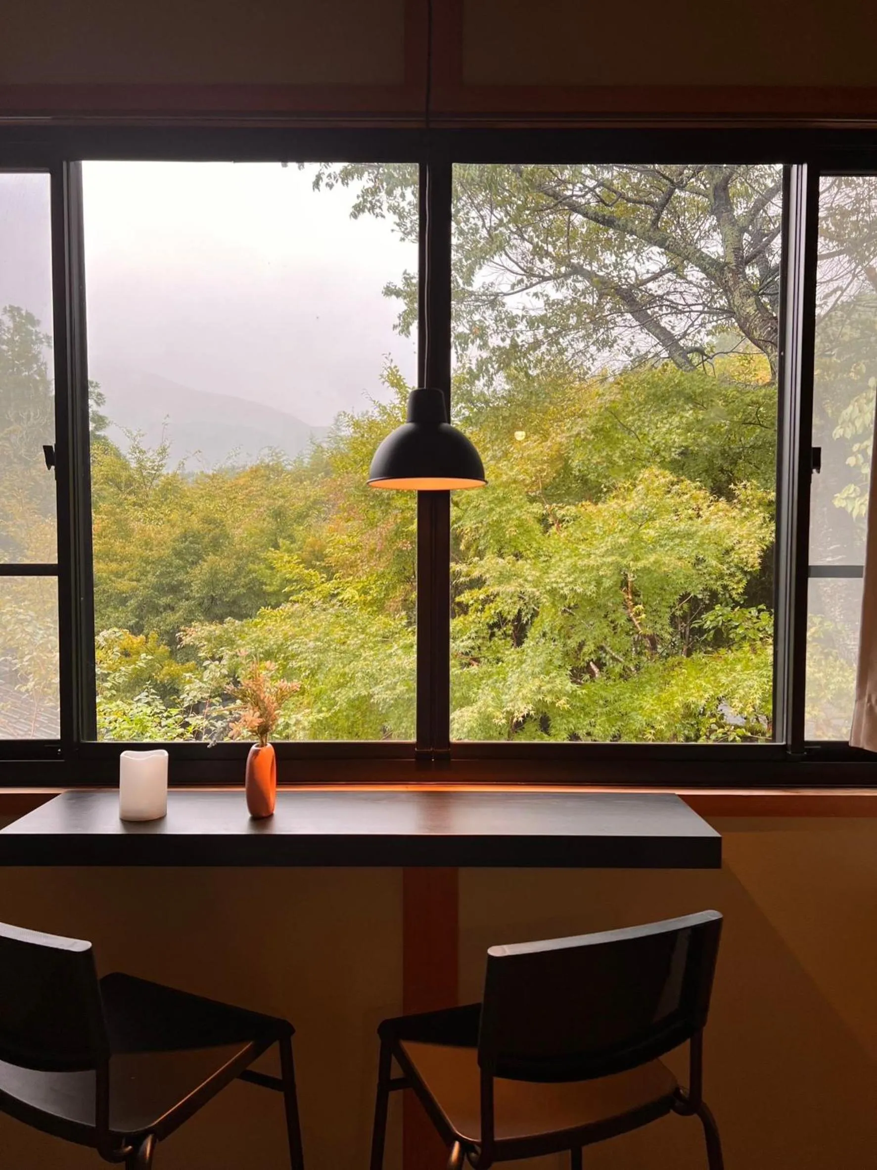 Balcony/Terrace in Yufuin Hoshinosato