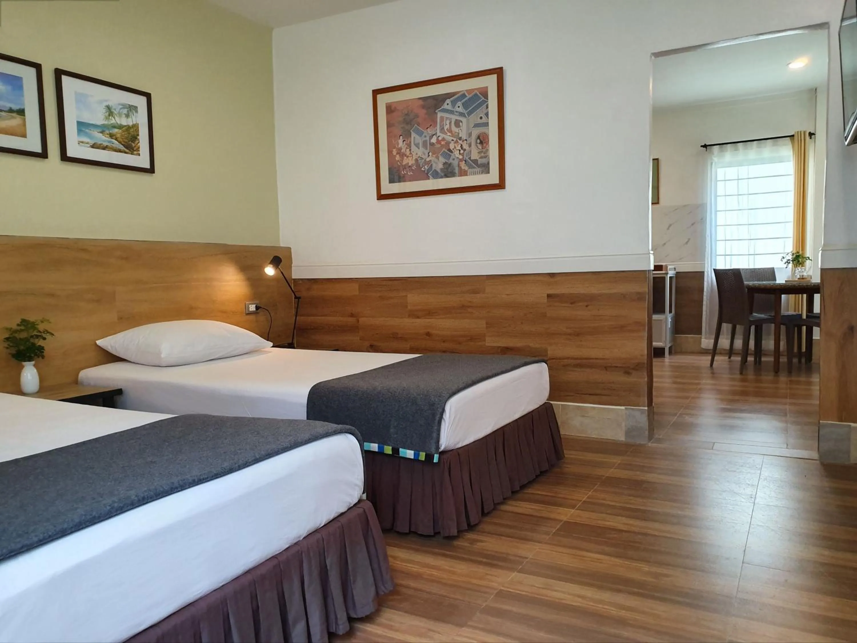 Photo of the whole room, Bed in Holiday Village And Natural Garden Resort