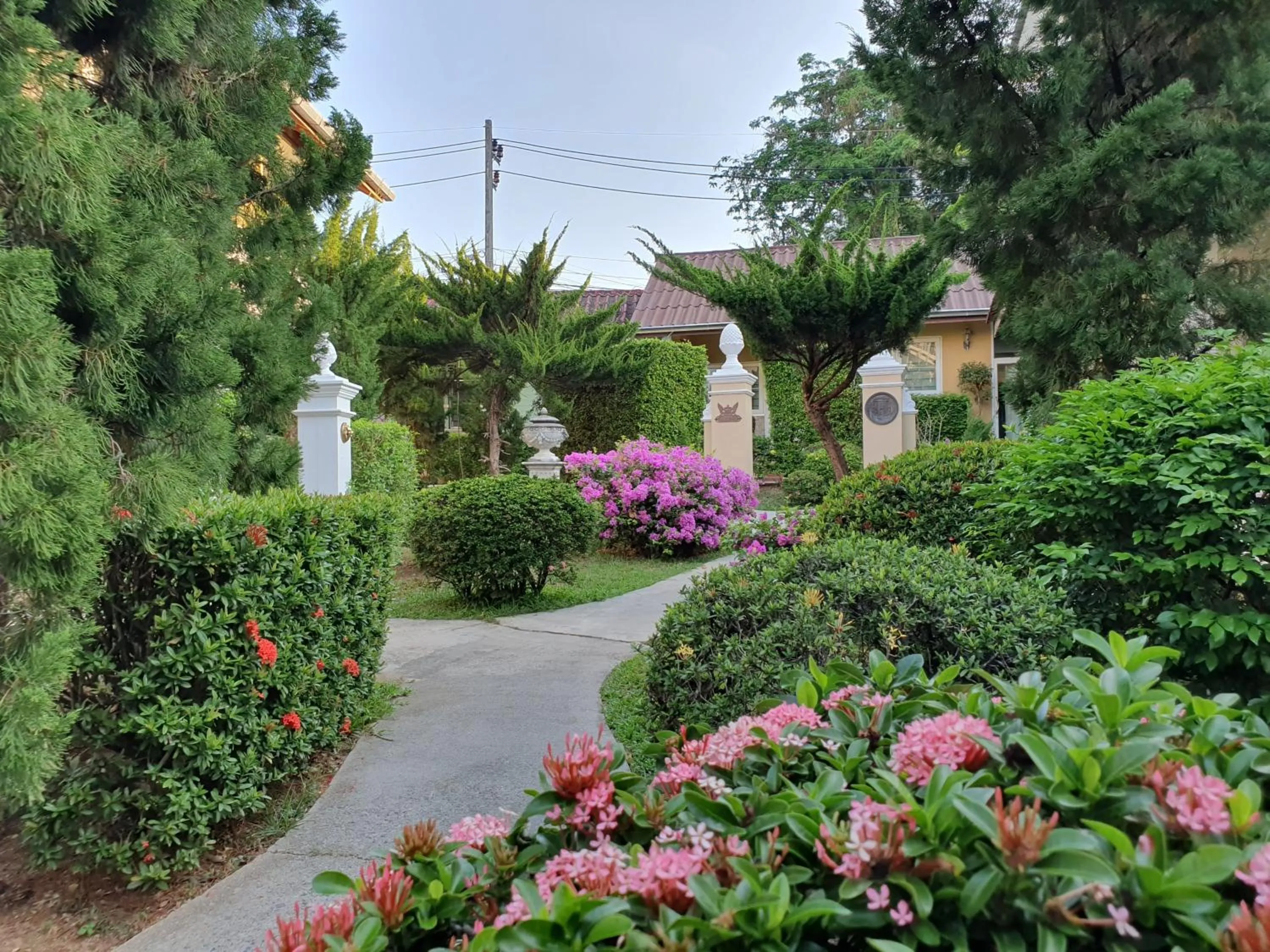 Garden view in Holiday Village And Natural Garden Resort