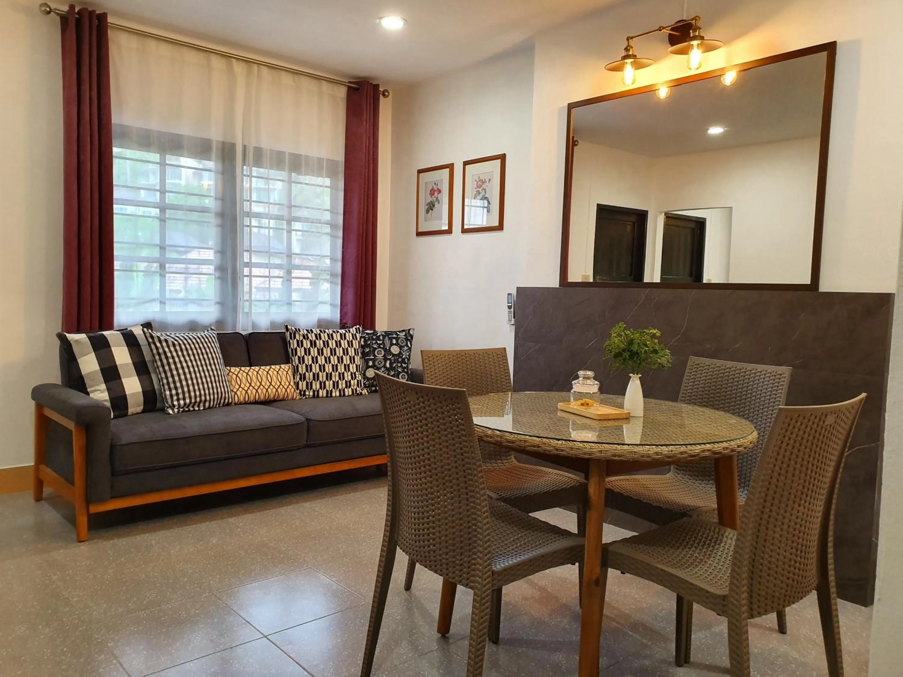 Living room in Holiday Village And Natural Garden Resort