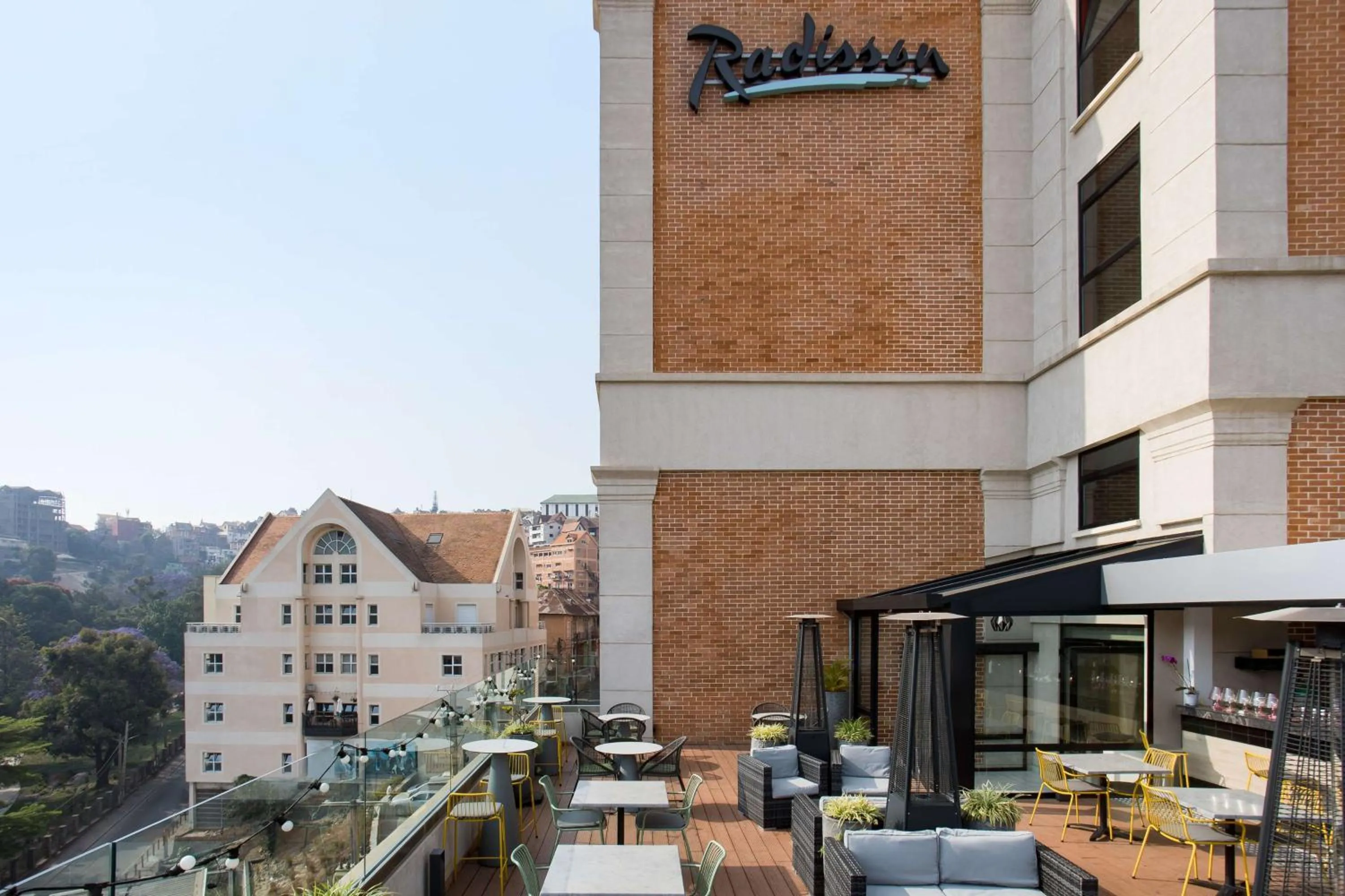 Balcony/Terrace in Radisson Serviced Apartments Antananarivo City Centre