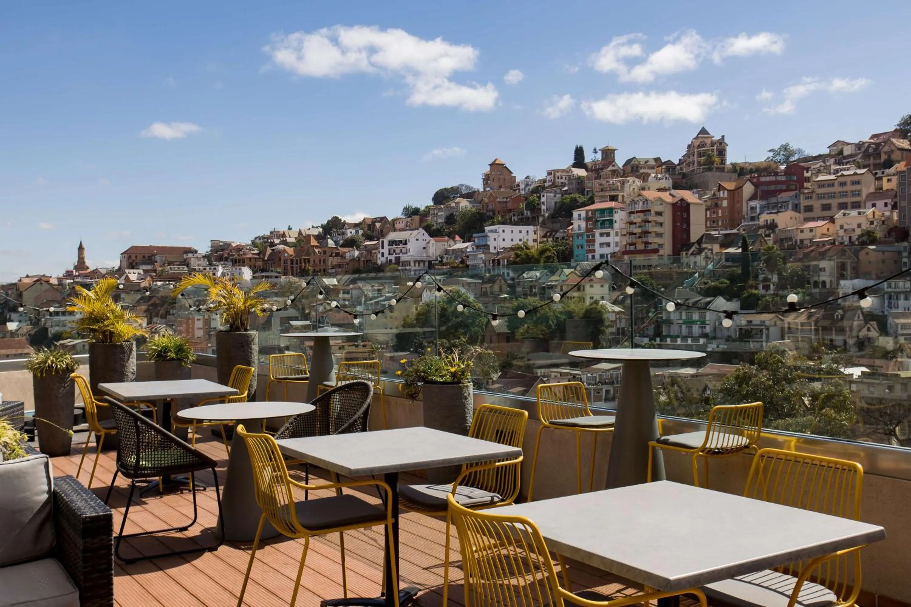Balcony/Terrace in Radisson Serviced Apartments Antananarivo City Centre