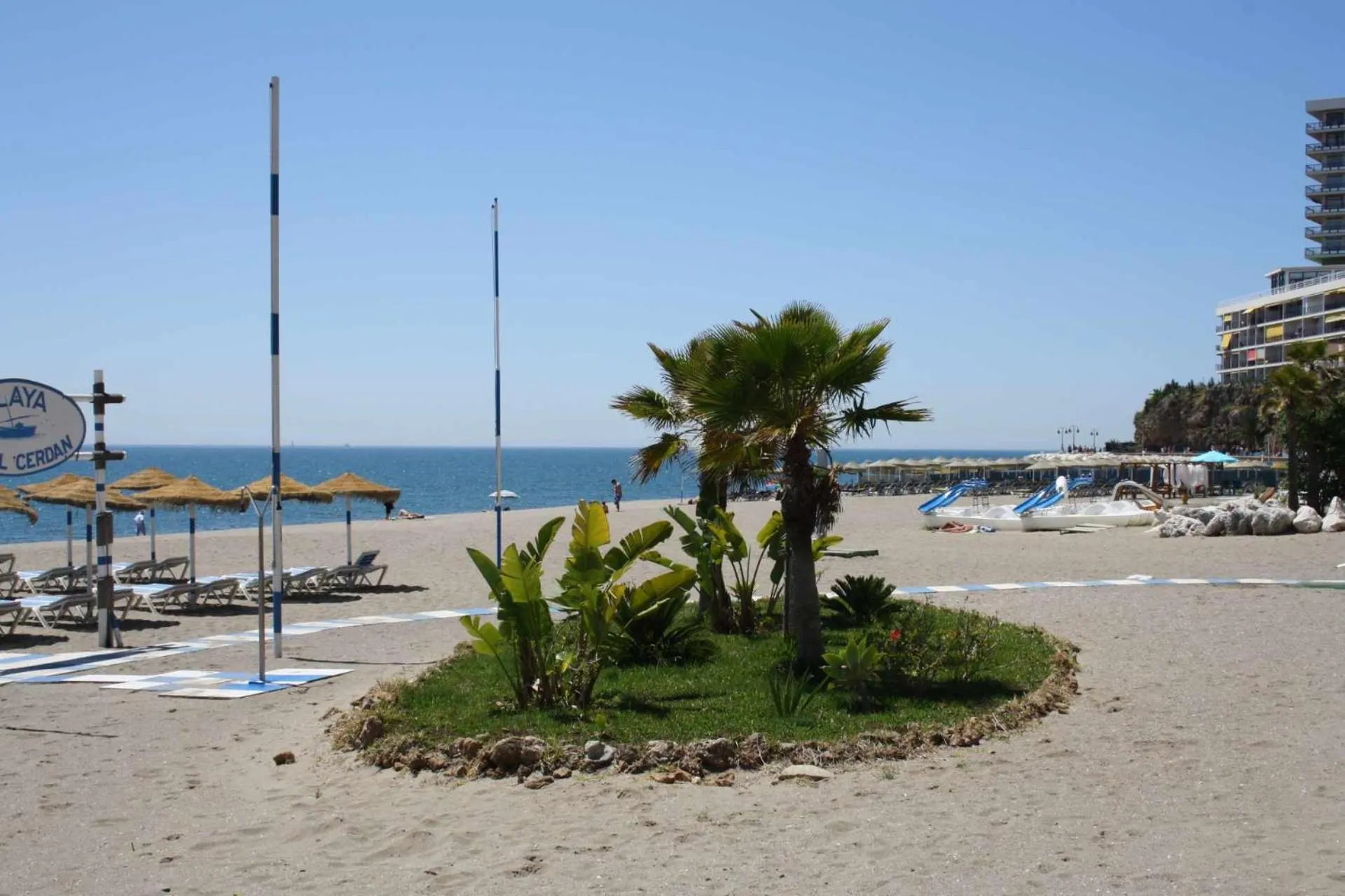 Beach in La Baraka de Guadalmar B&B Aeropuerto