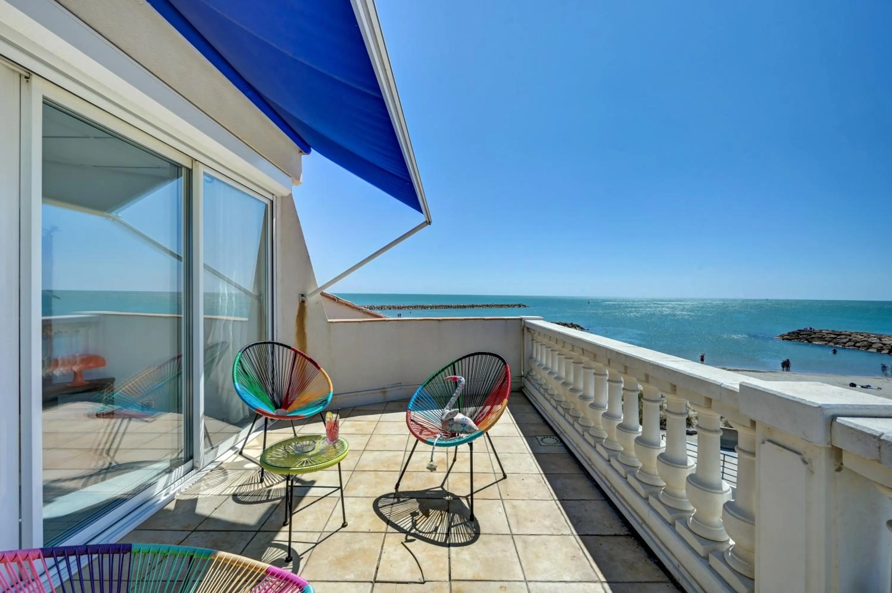 Balcony/Terrace in Hotel Camille