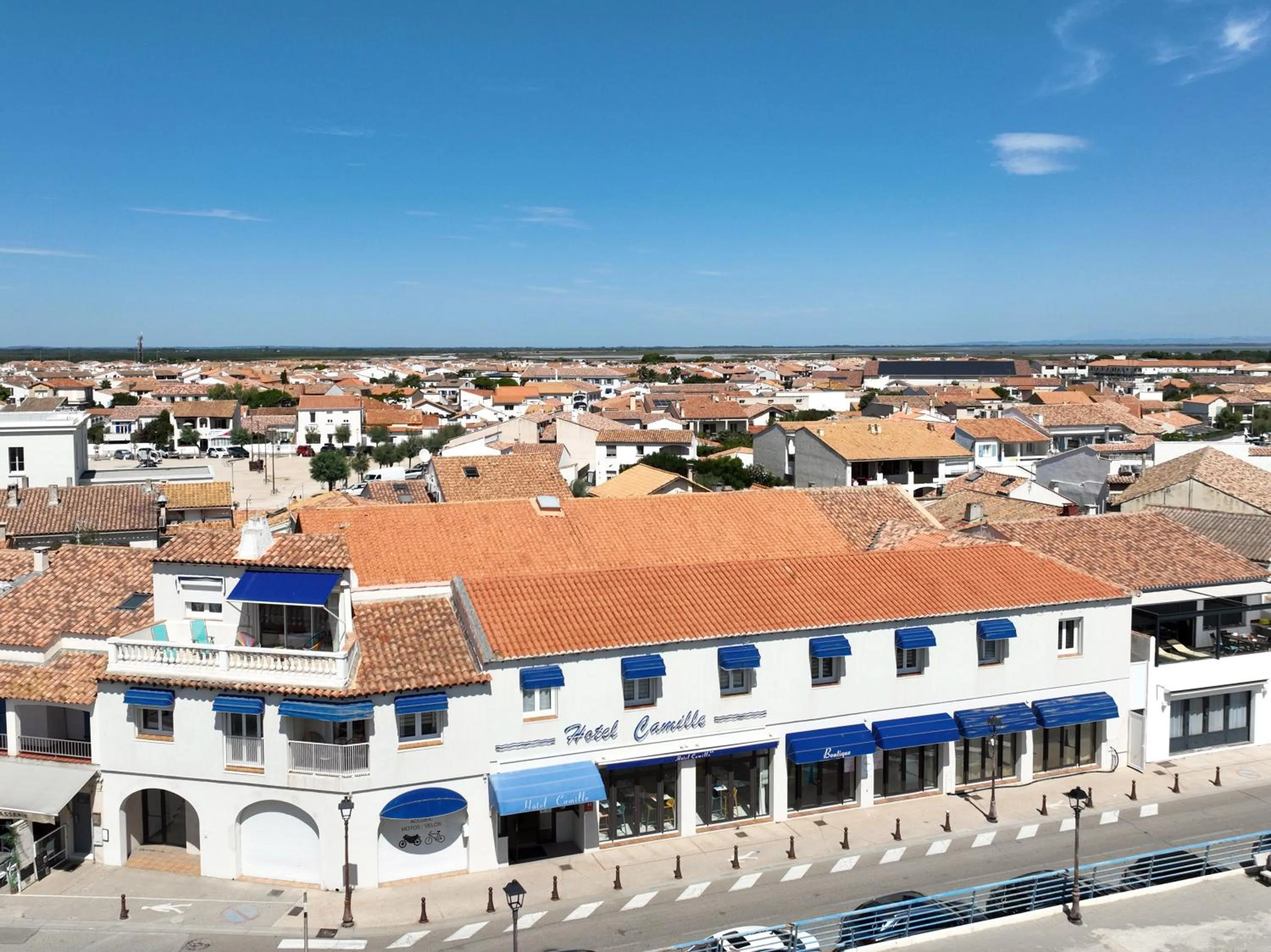 Property building in Hotel Camille