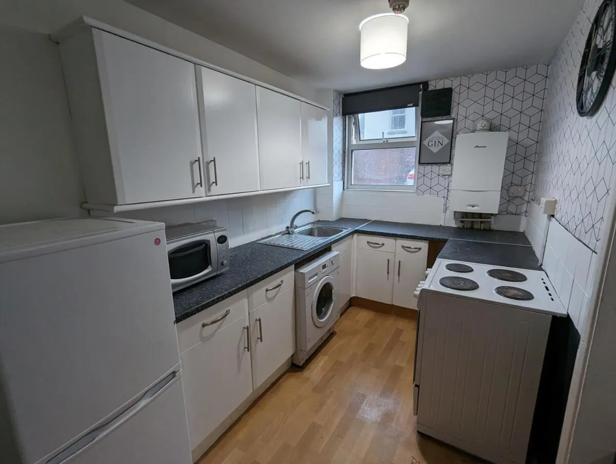 Kitchen or kitchenette in Ethos Hotel